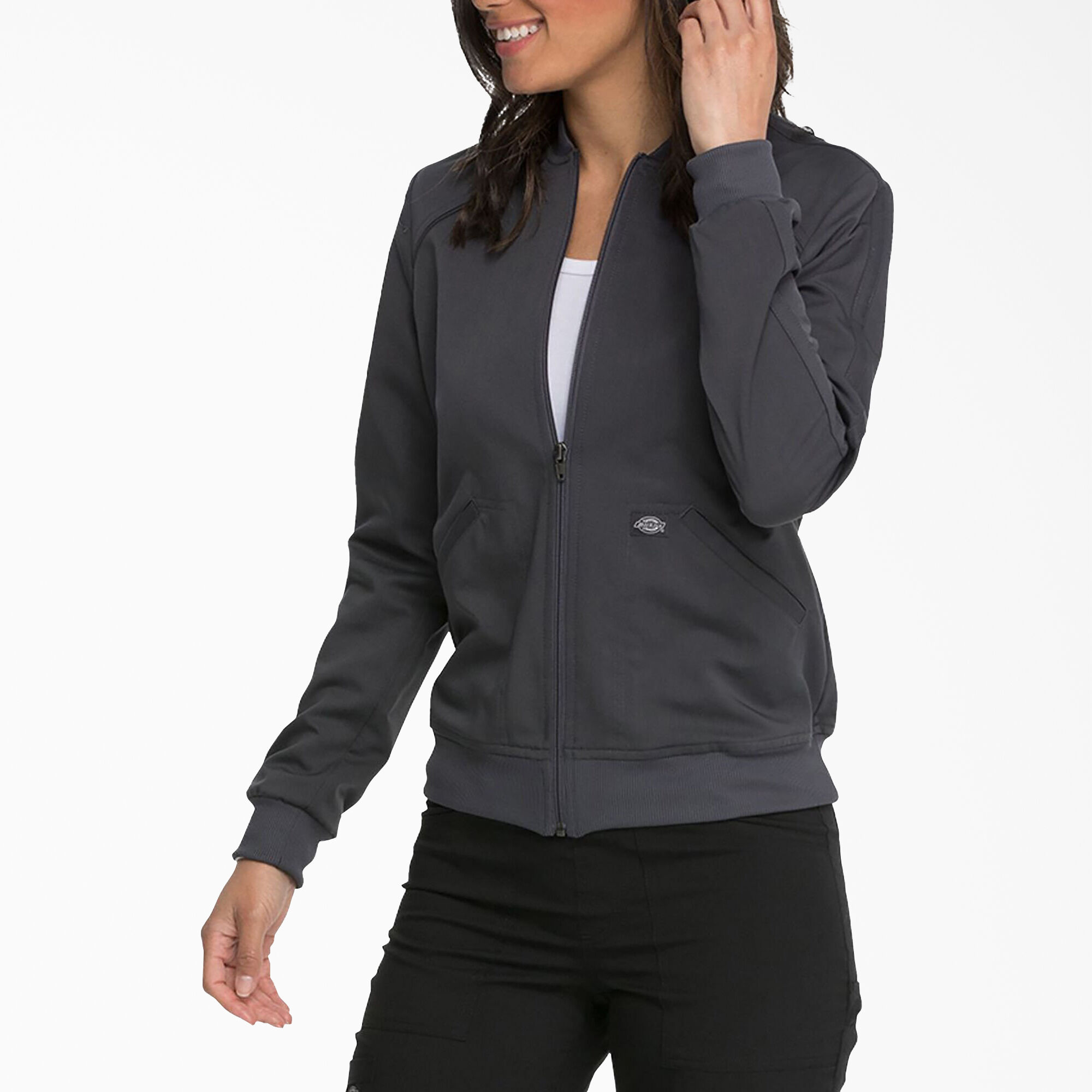 Women's Balance Zip Front Scrub Jacket