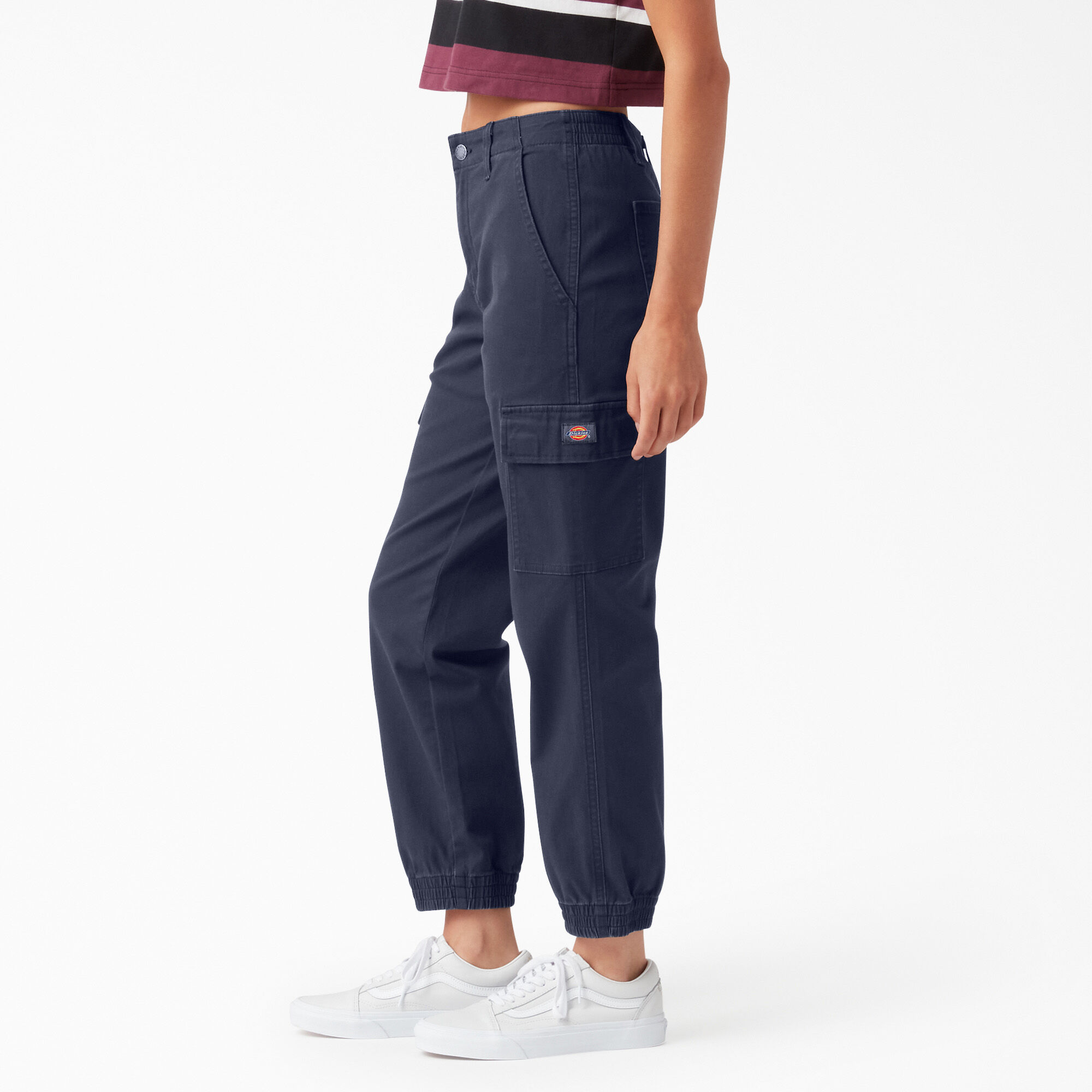 Women's High Rise Fit Cargo Jogger Pants