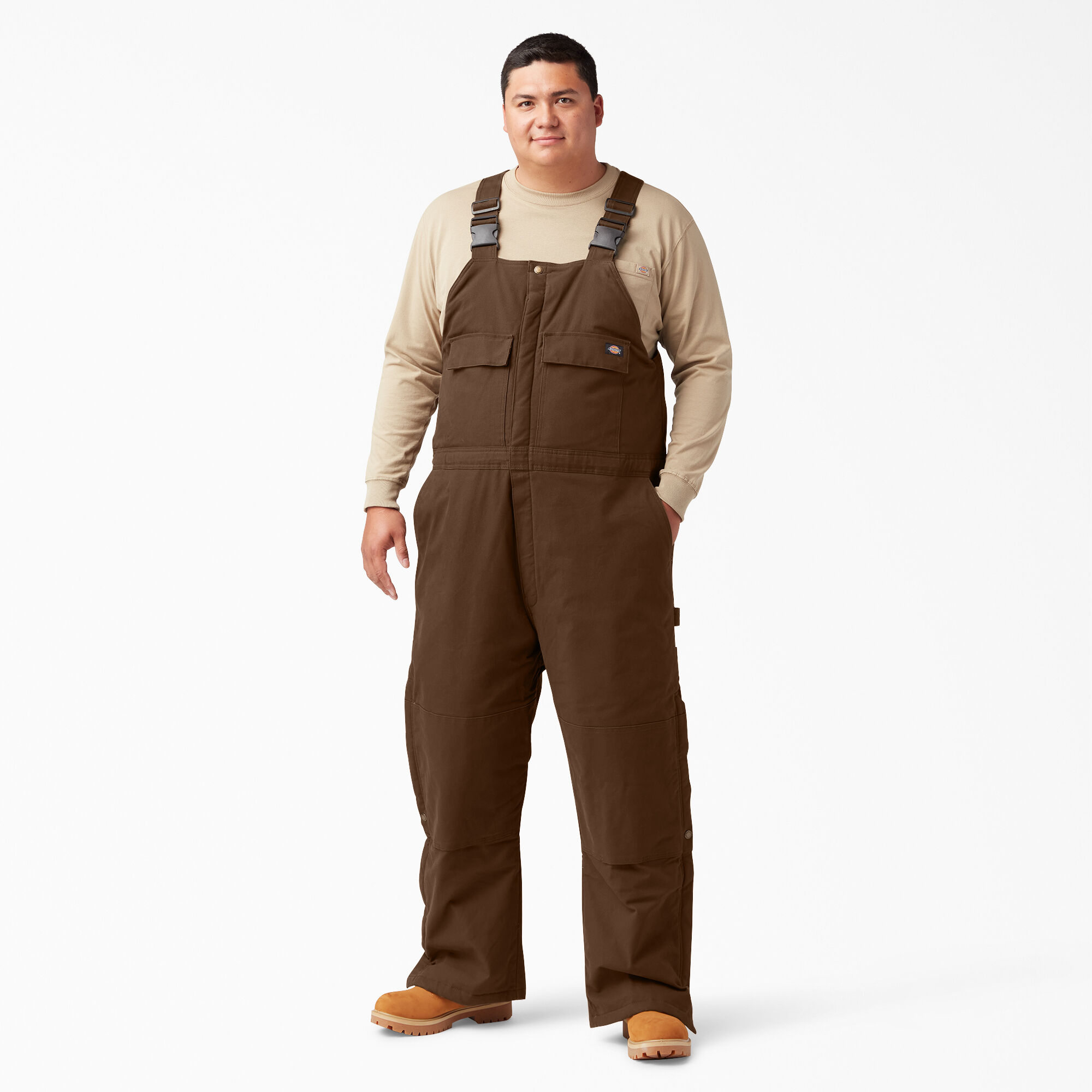 Sanded Duck Insulated Bib Overalls