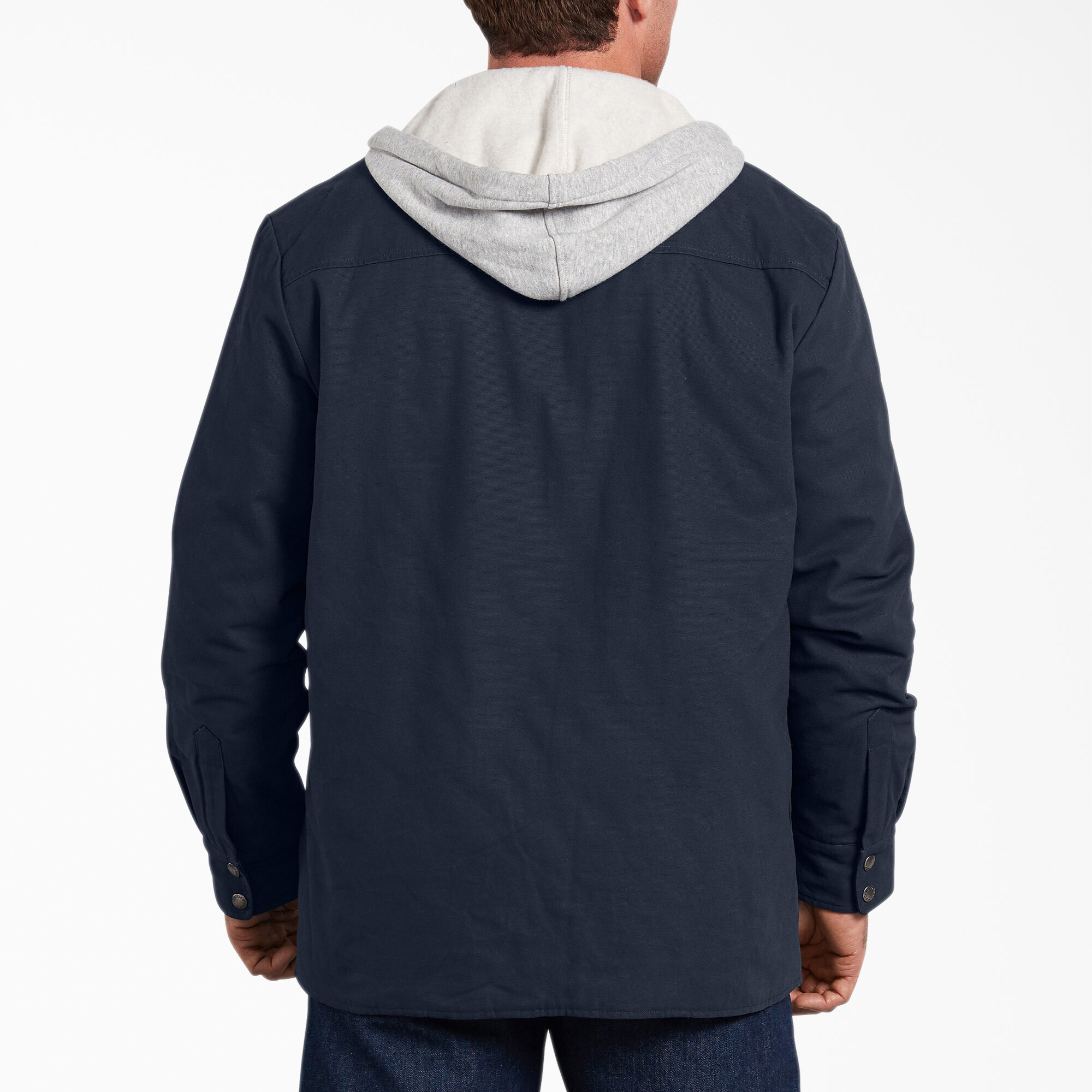Duck Hooded Shirt Jacket