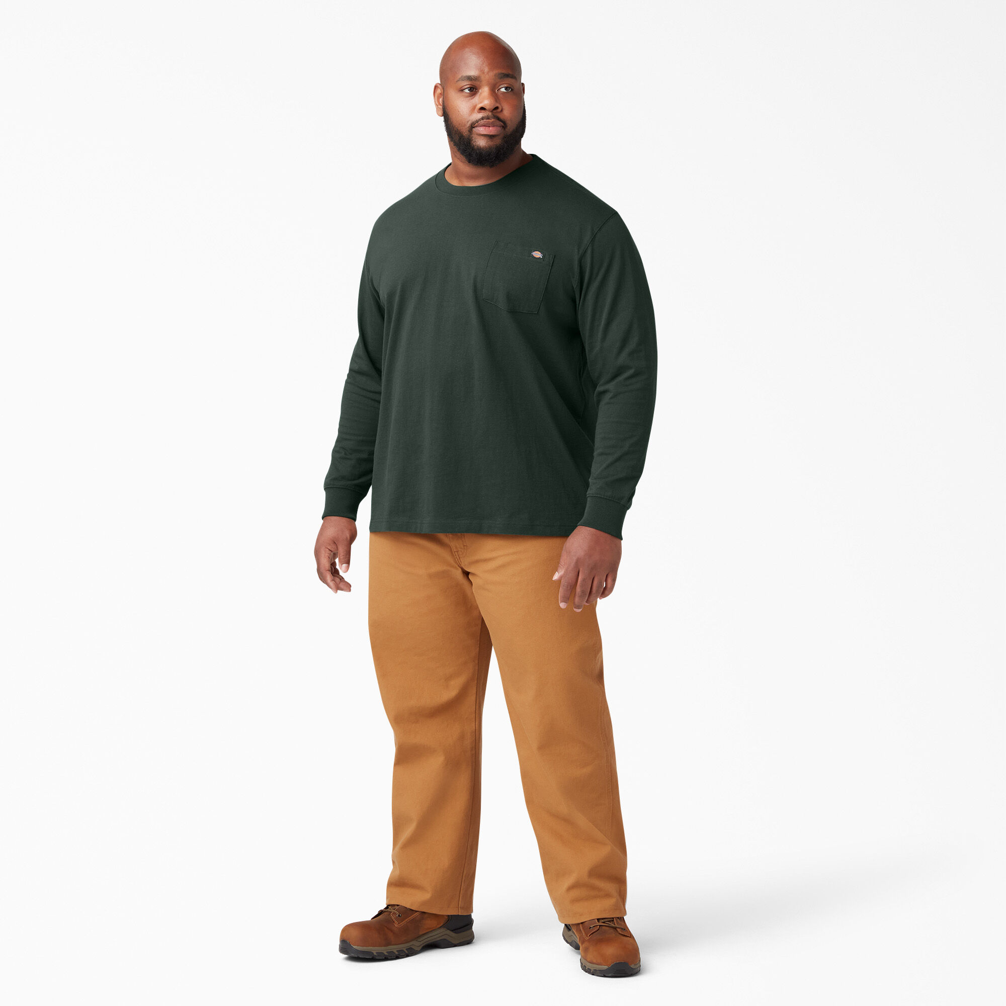 Heavyweight Long Sleeve Pocket T-Shirt