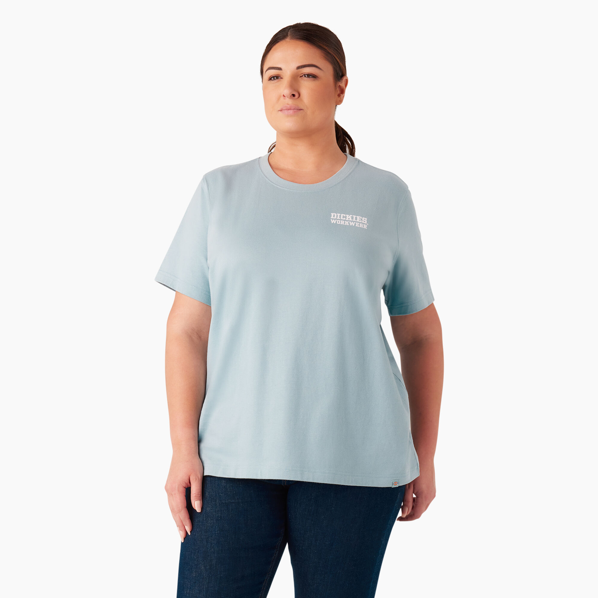 Women's Plus Heavyweight Workwear Graphic T-Shirt
