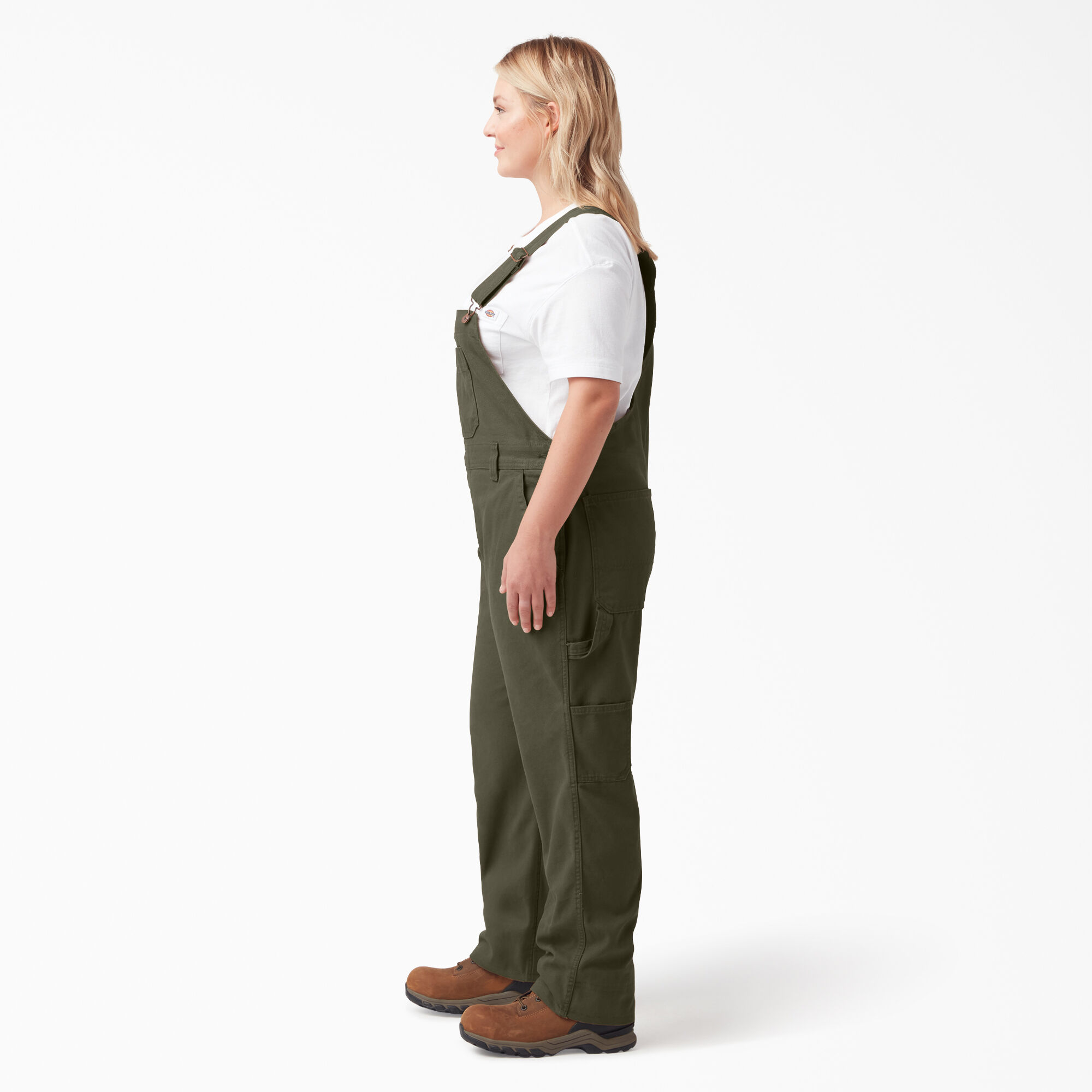 Women's Plus Relaxed Fit Bib Overalls