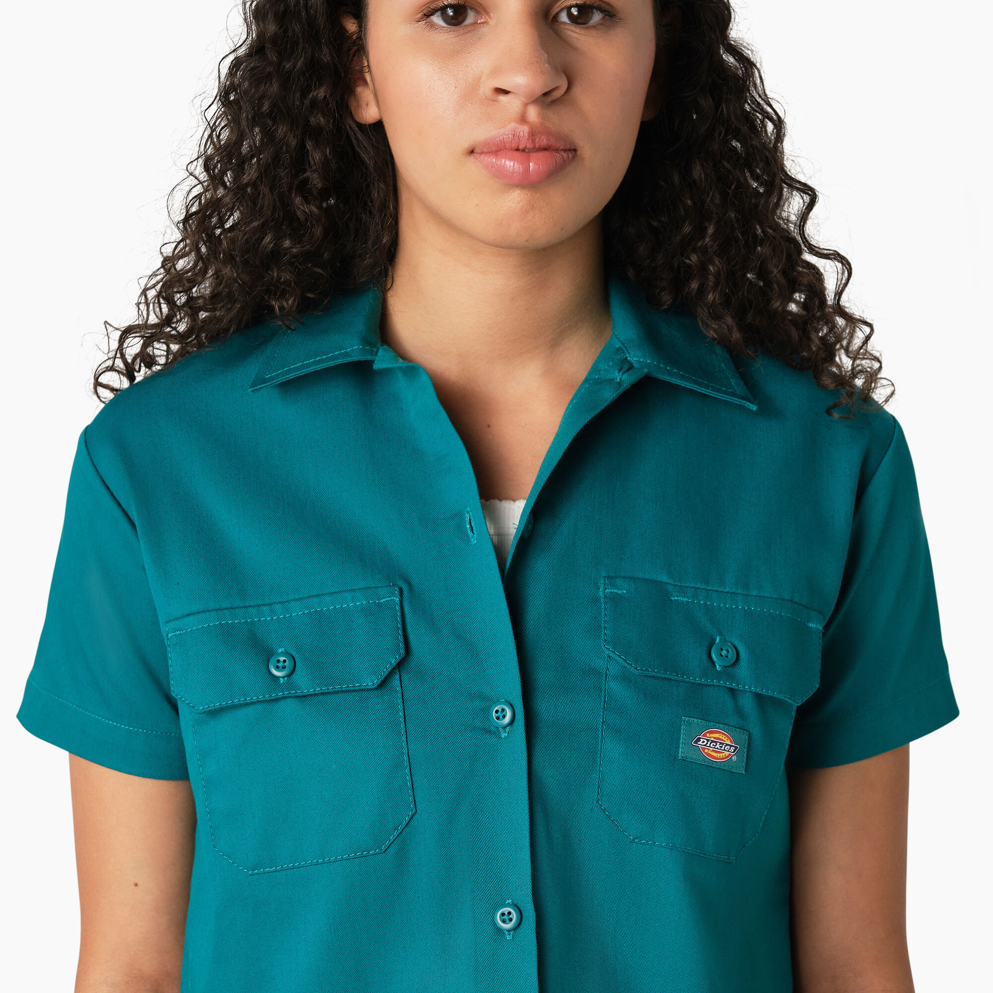 Women's Cropped Work Shirt