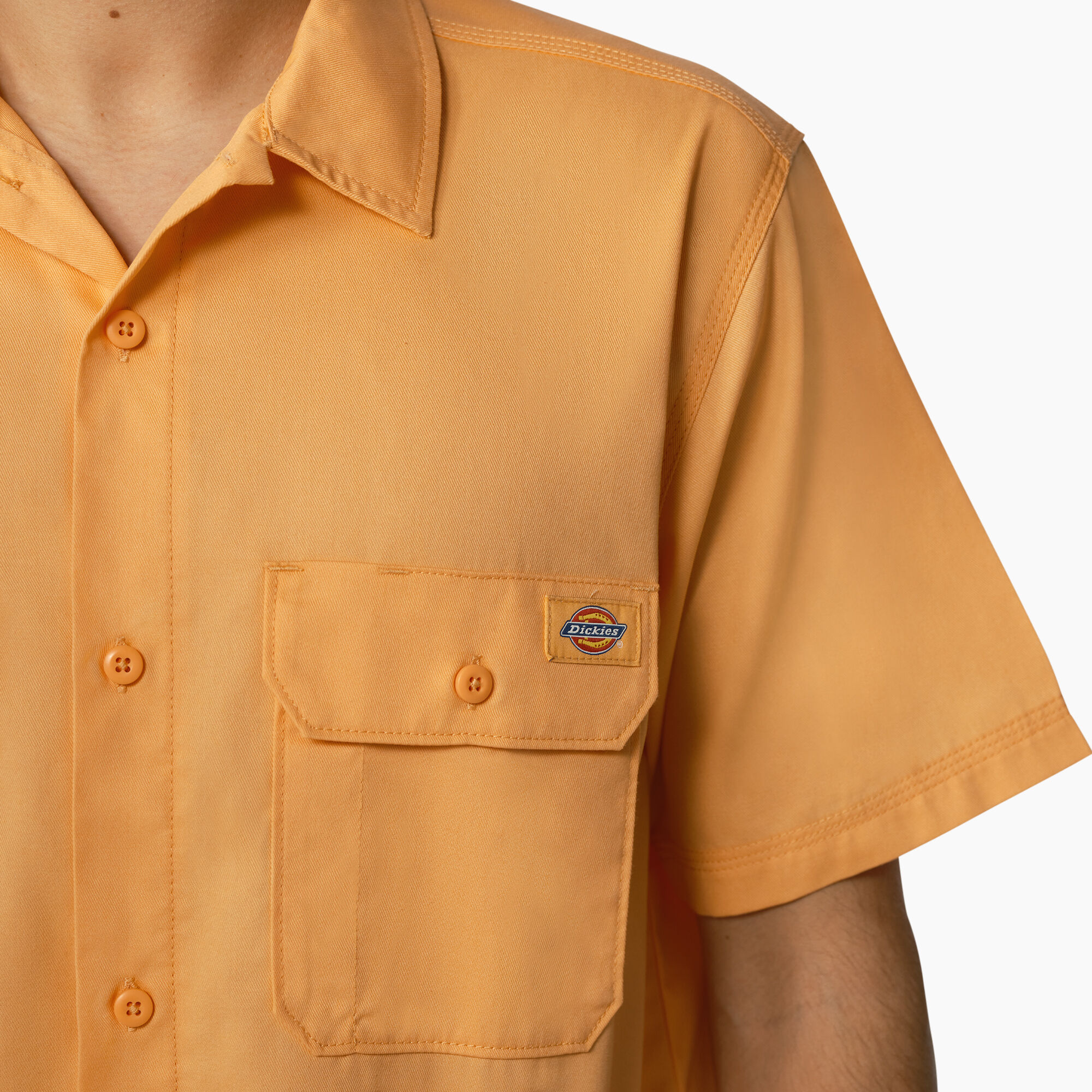 Madras Short Sleeve Work Shirt