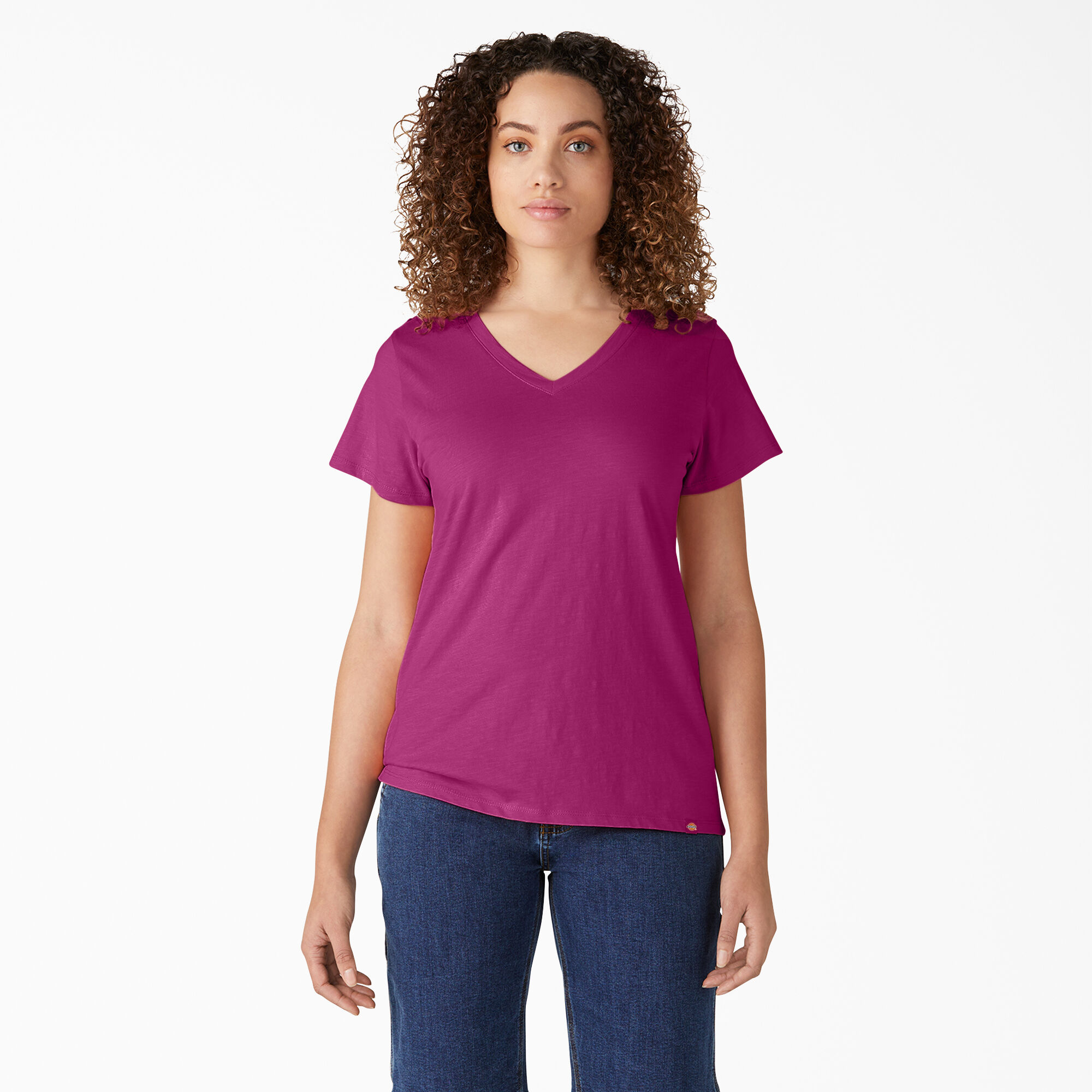 Women's Short Sleeve V-Neck T-Shirt