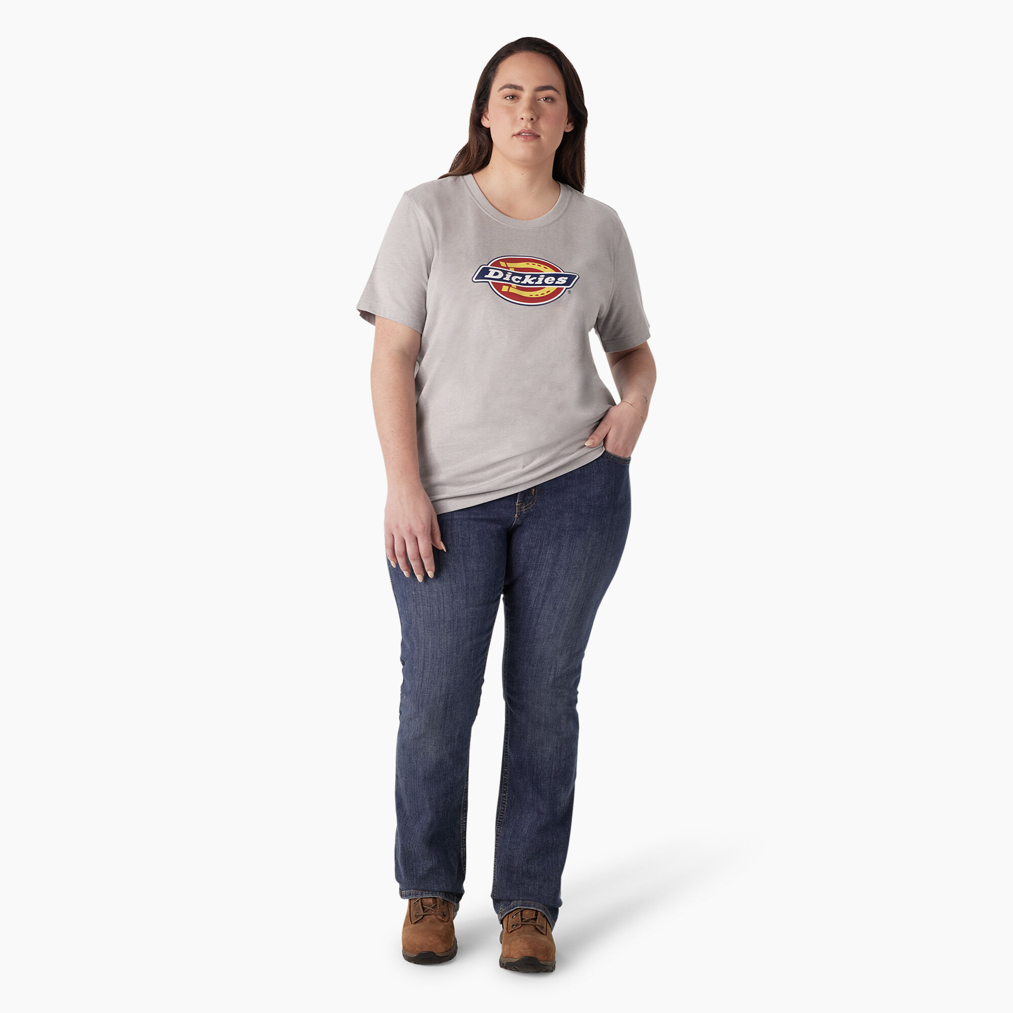 Women's Plus Heavyweight Logo T-Shirt