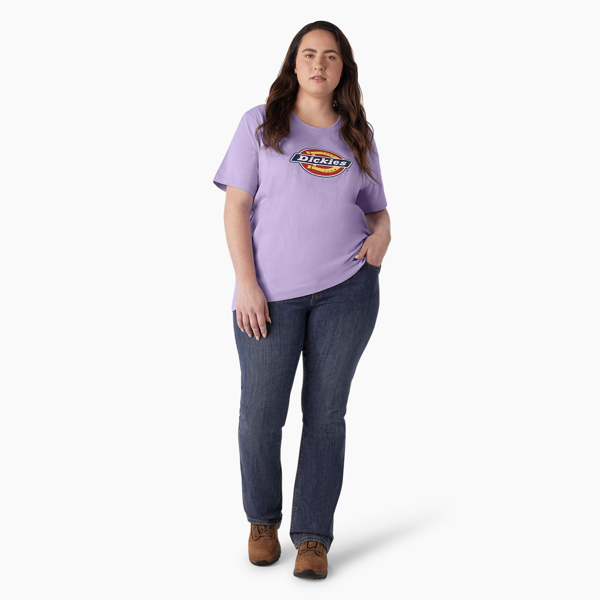 Women's Plus Heavyweight Logo T-Shirt
