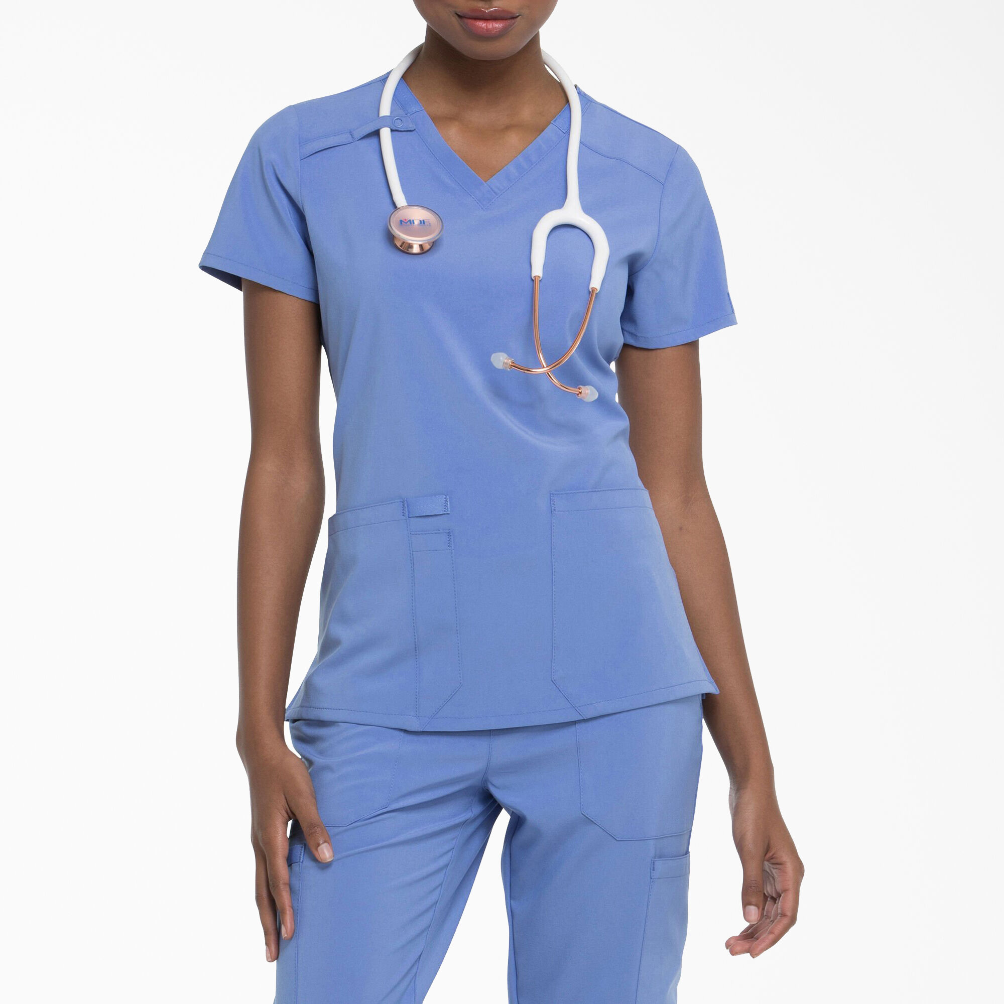 Women's EDS Essentials V-Neck Scrub Top