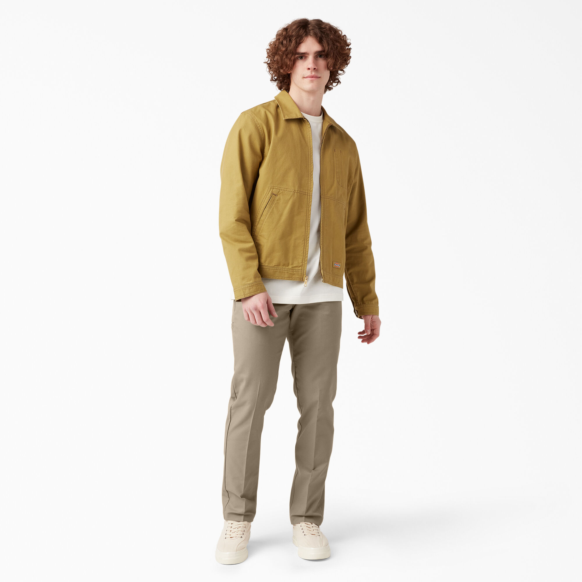 Slim Fit Tapered Leg Multi-Use Pocket Work Pants