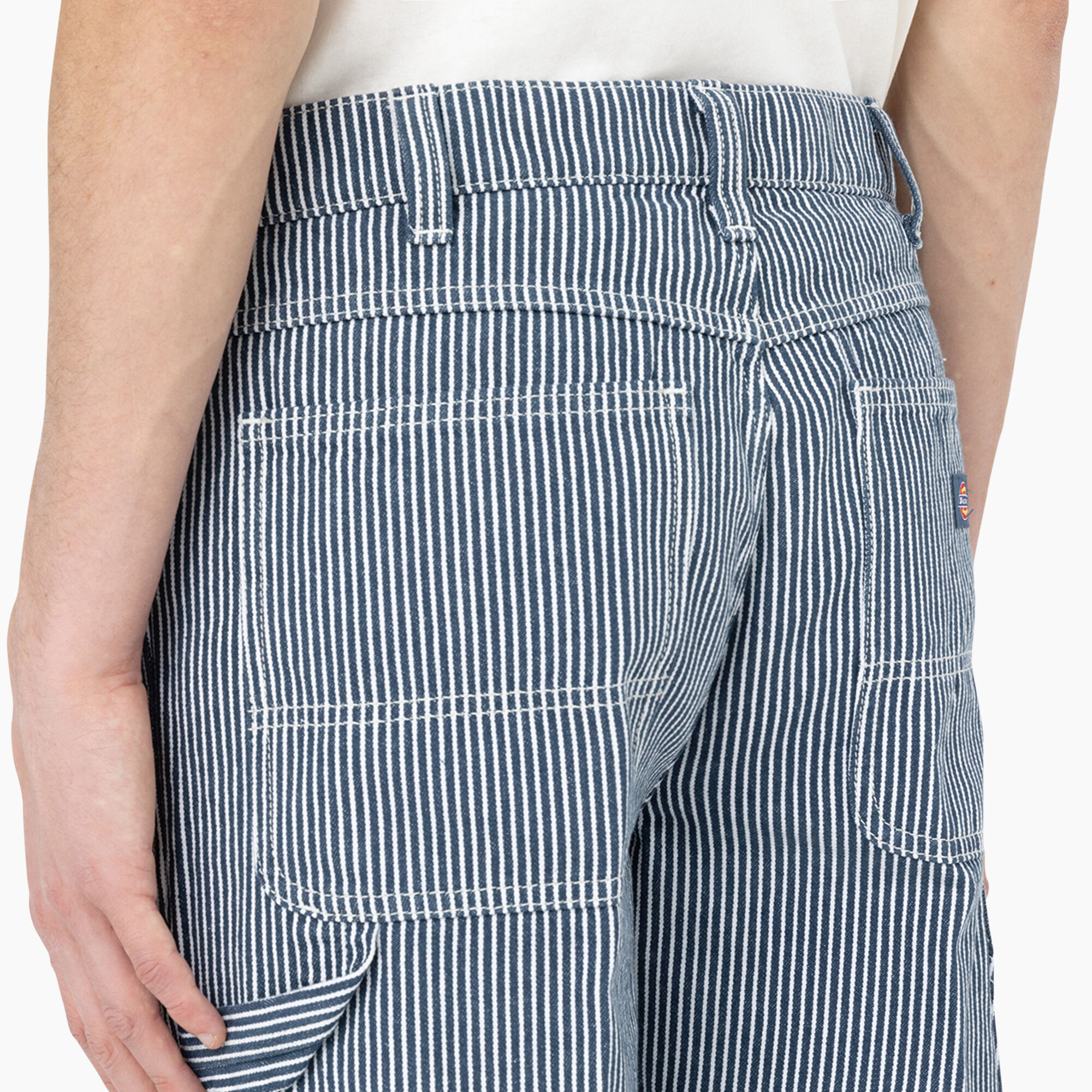 Garyville Regular Fit Hickory Stripe Carpenter Pants