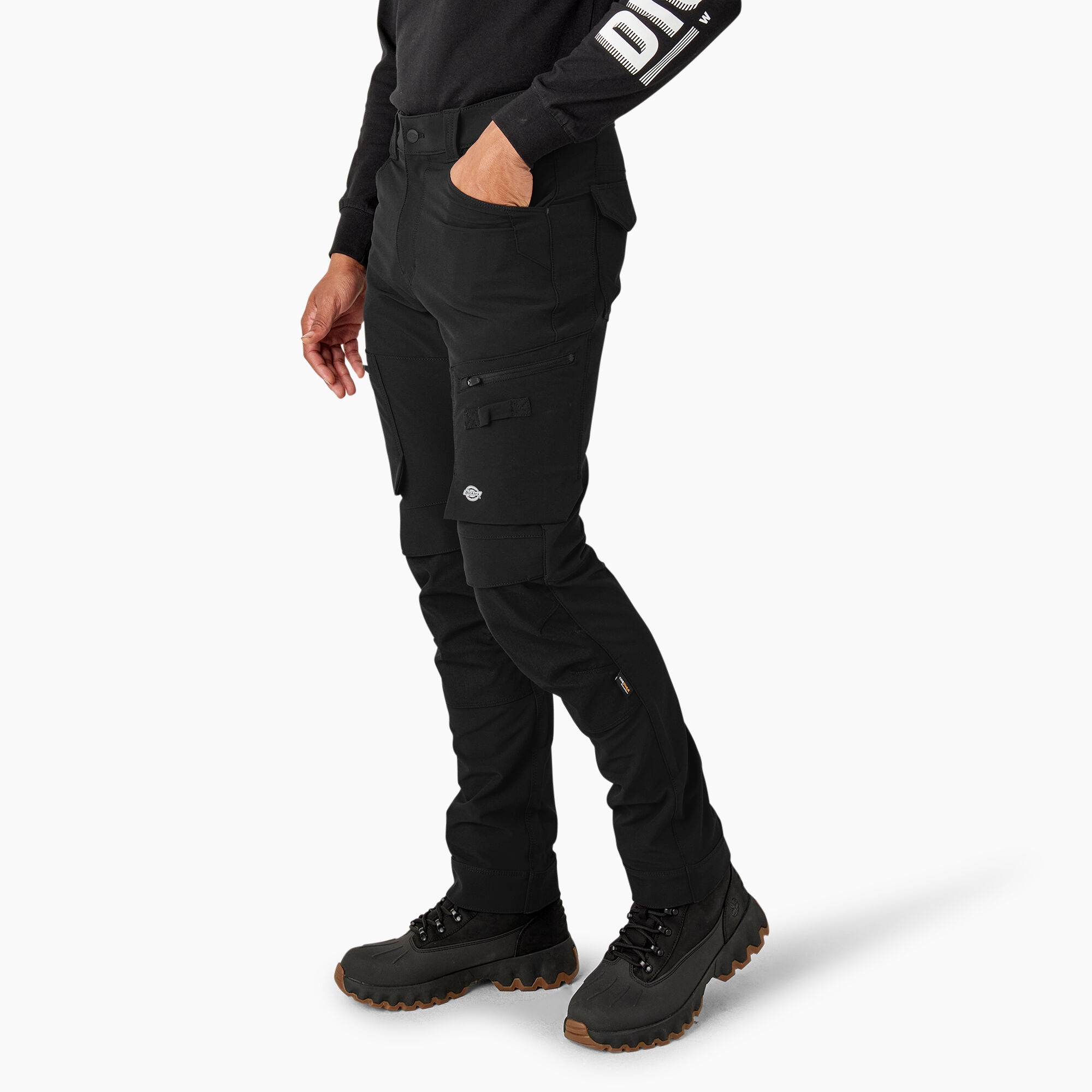 FLEX Slim Fit Double Knee Tapered Pants