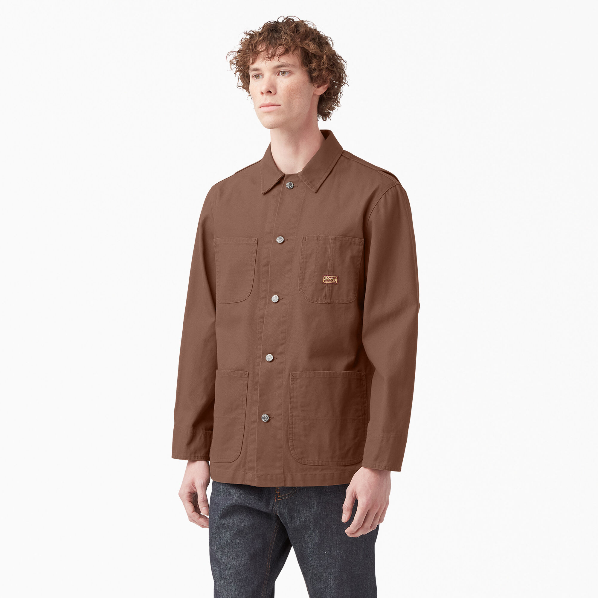 Dickies 1922 Duck Chore Coat, Rinsed Timber Brown