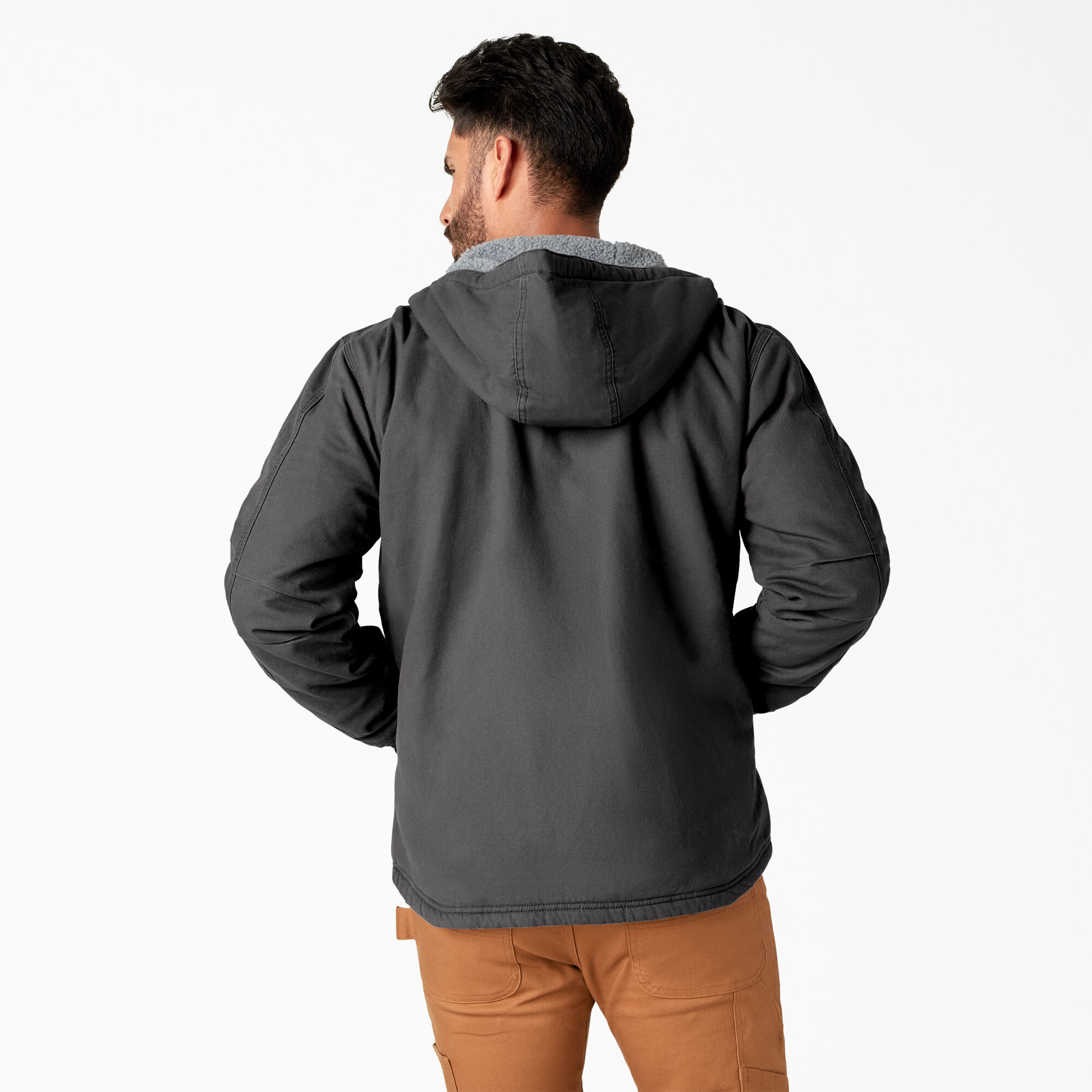 Duck Canvas High Pile Fleece Lined Jacket