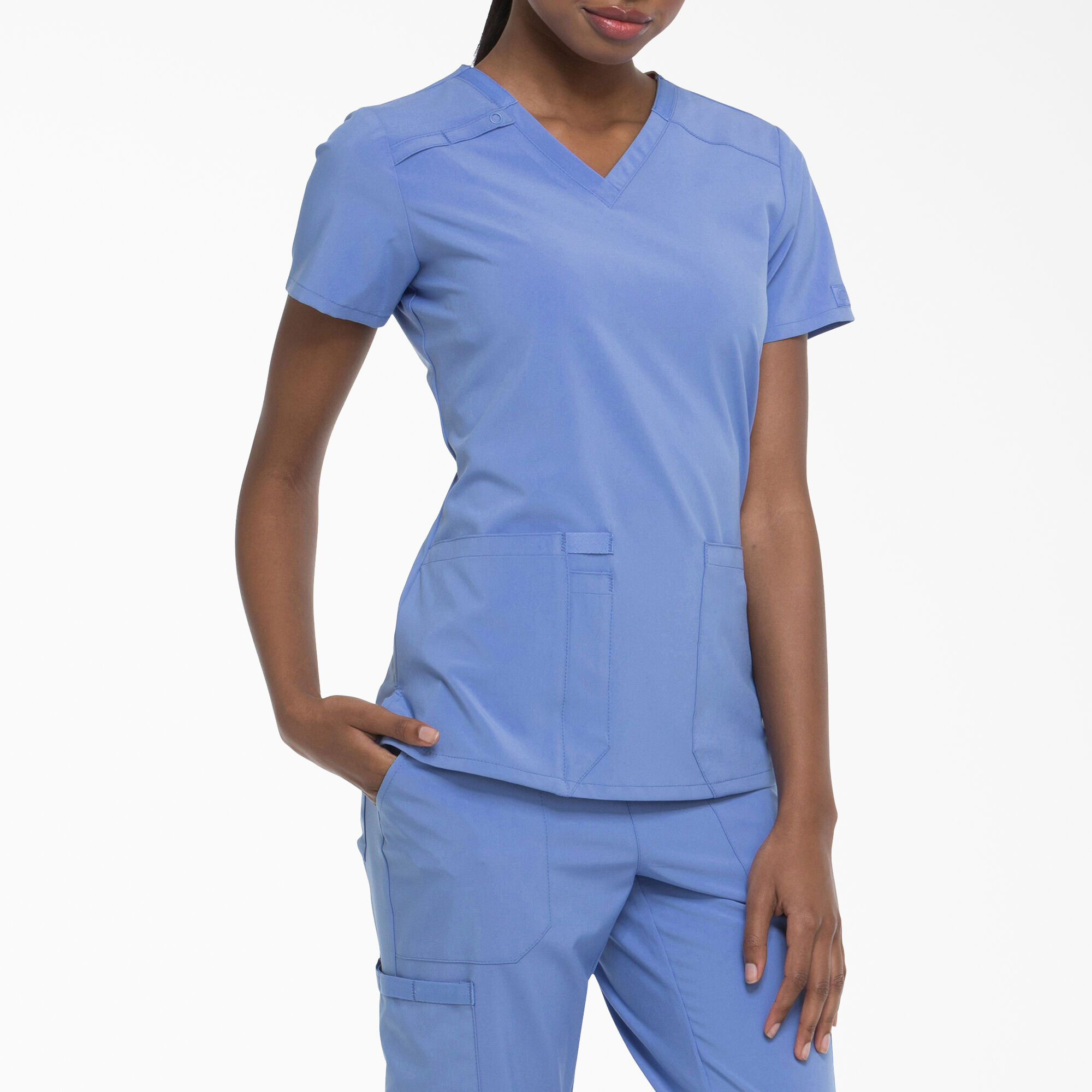 Women's EDS Essentials V-Neck Scrub Top