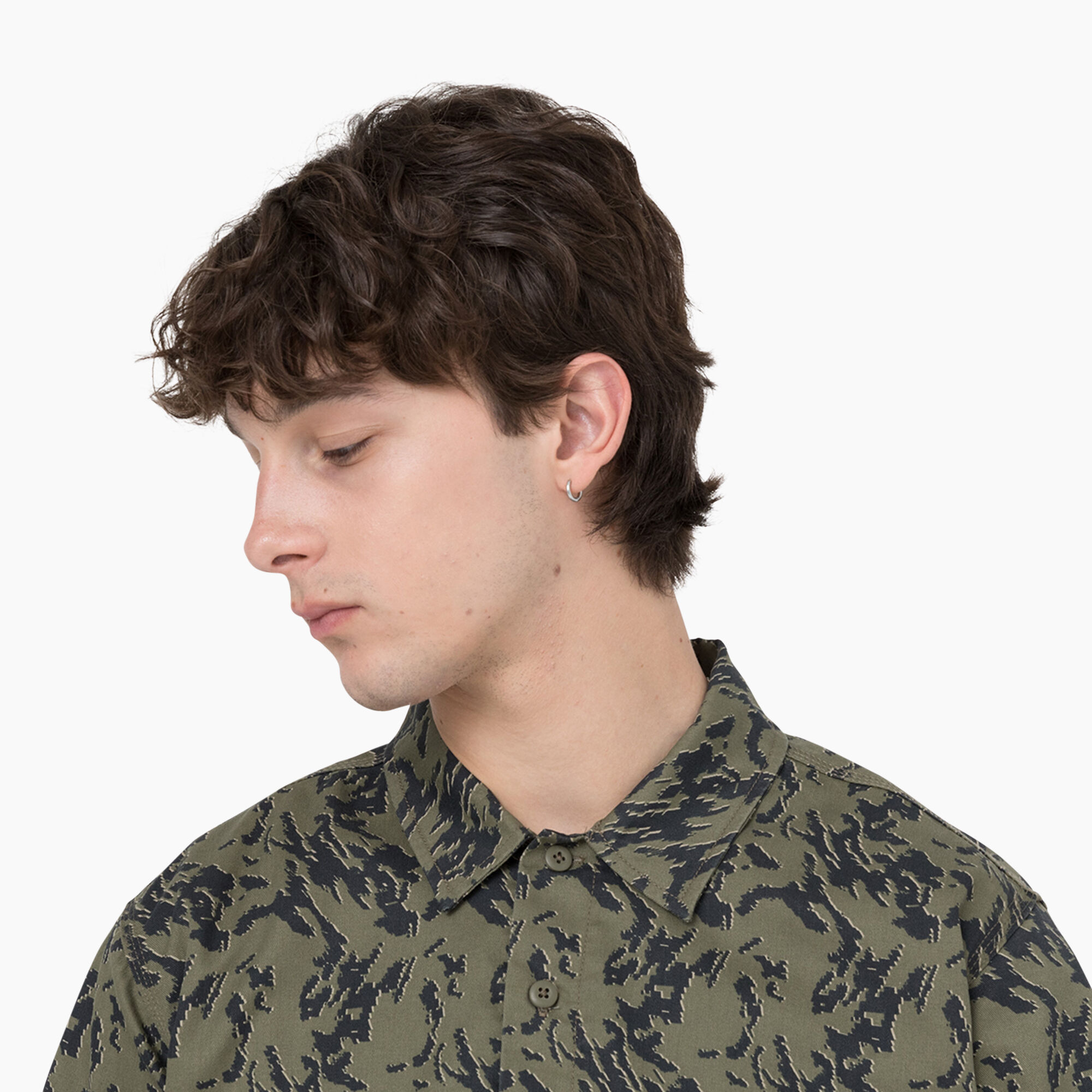 Drewsey Camo Short Sleeve Work Shirt