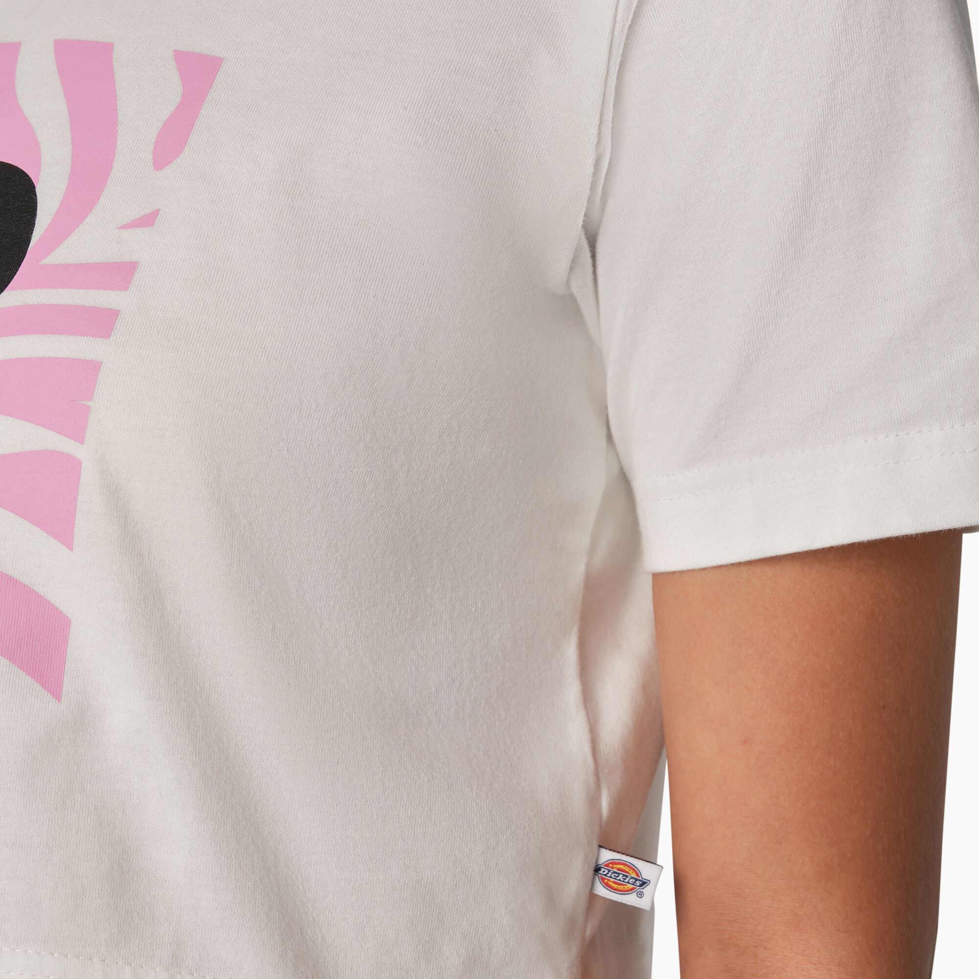 Women's Zebra Graphic Cropped T-Shirt