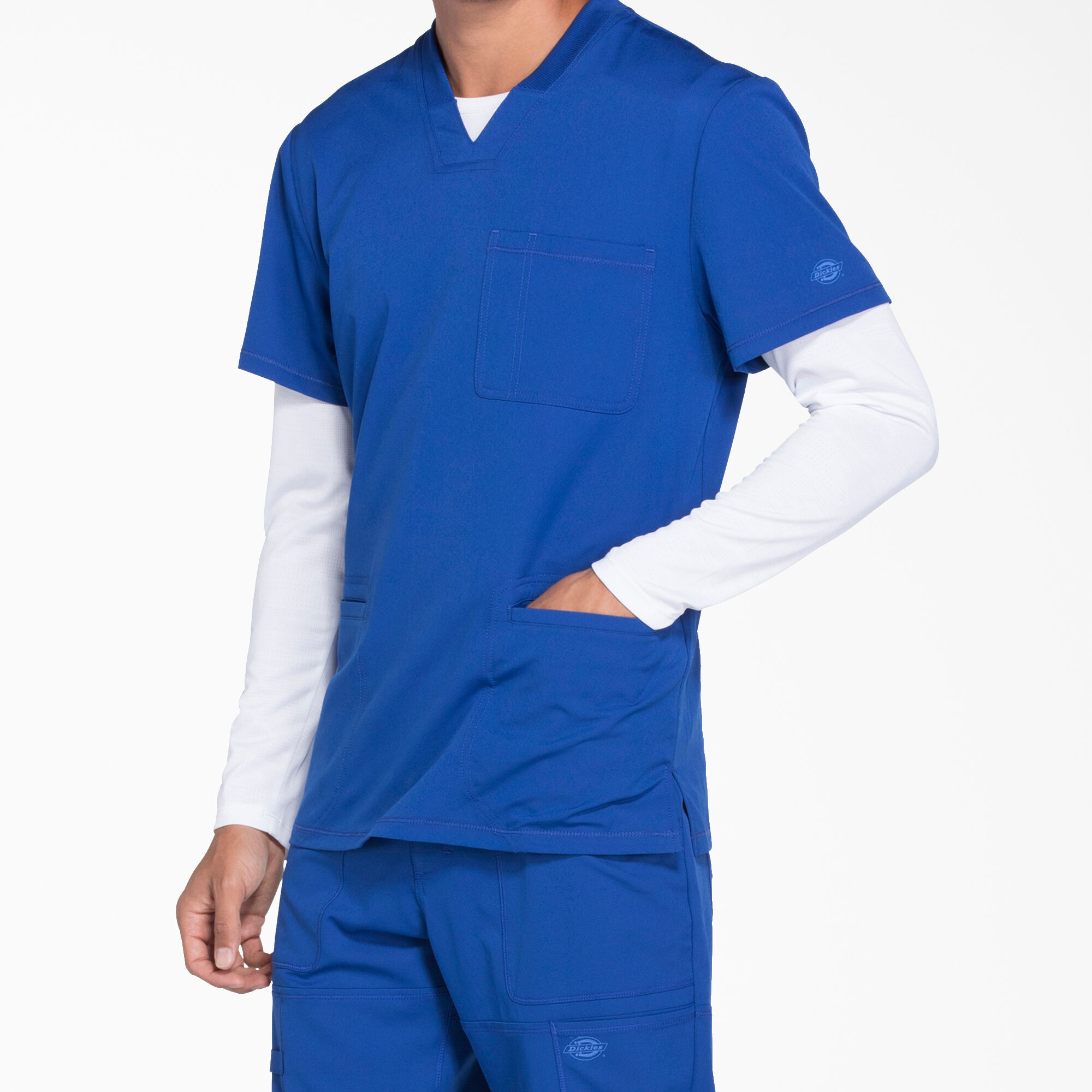 Men's Dynamix V-Neck Scrub Top