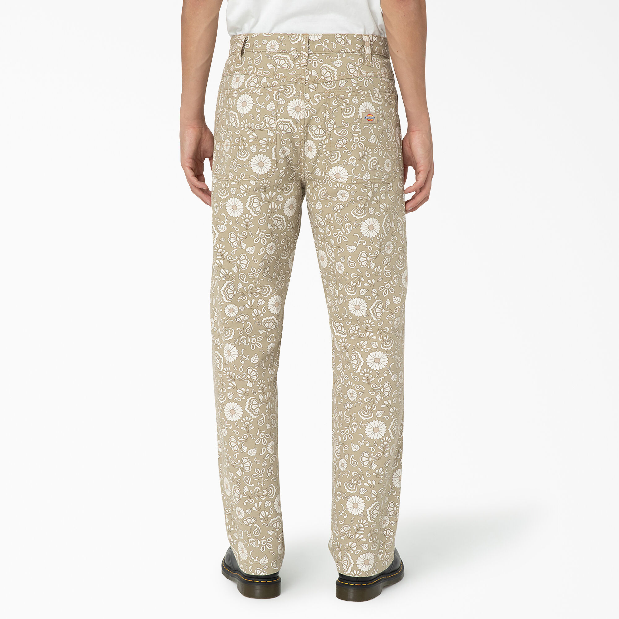 Ellis Floral Print Duck Canvas Pants