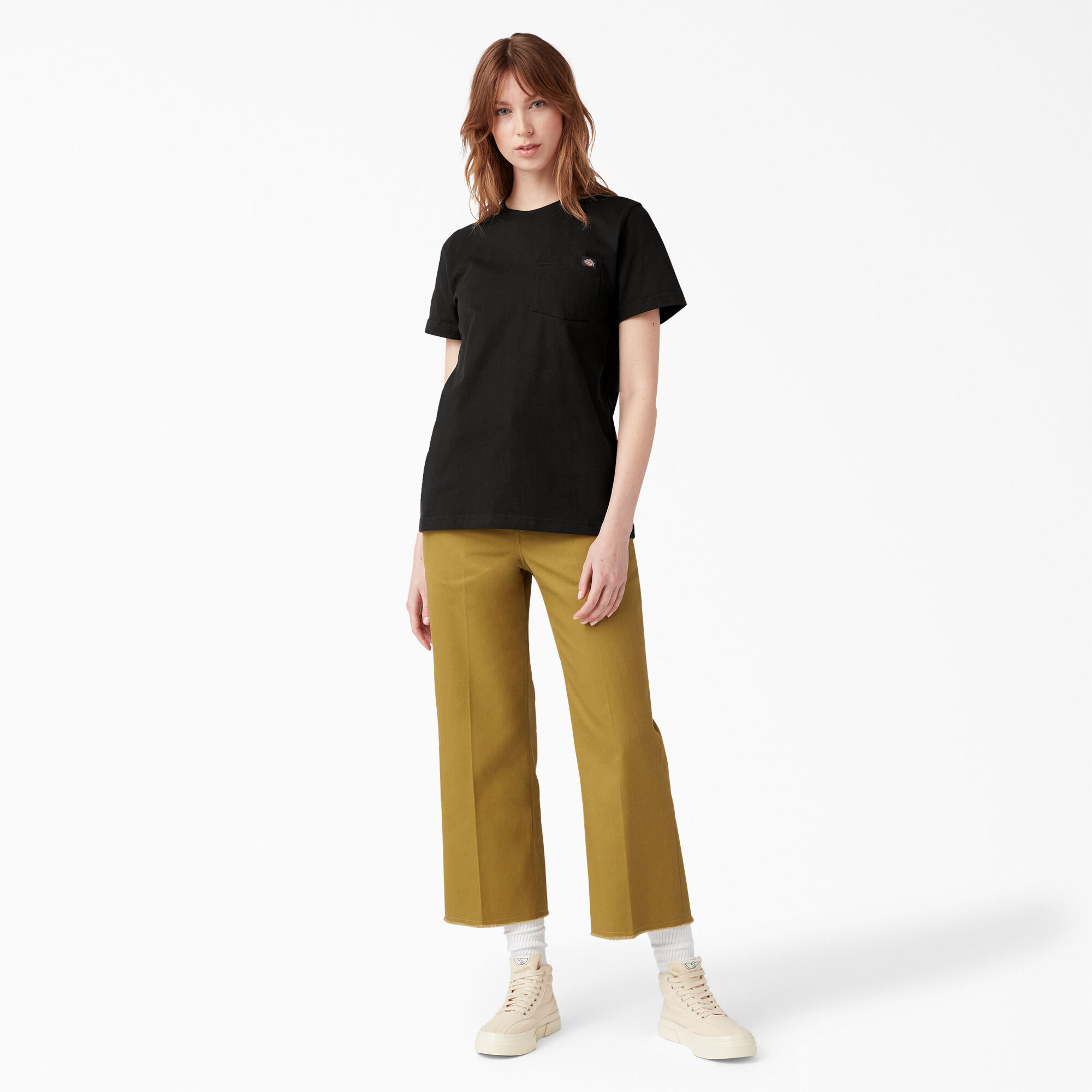 Women's Heavyweight Short Sleeve Pocket T-Shirt