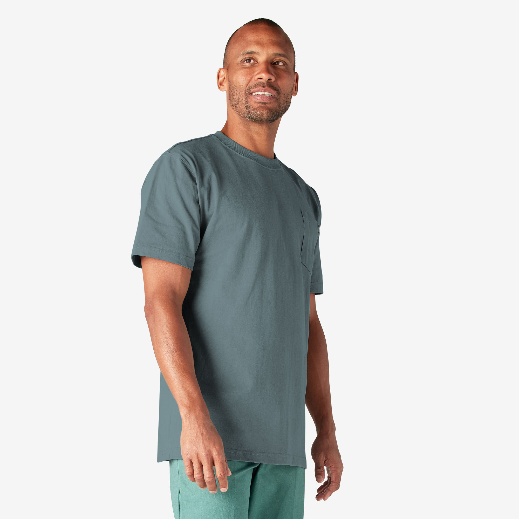 Heavyweight Short Sleeve Pocket T-Shirt