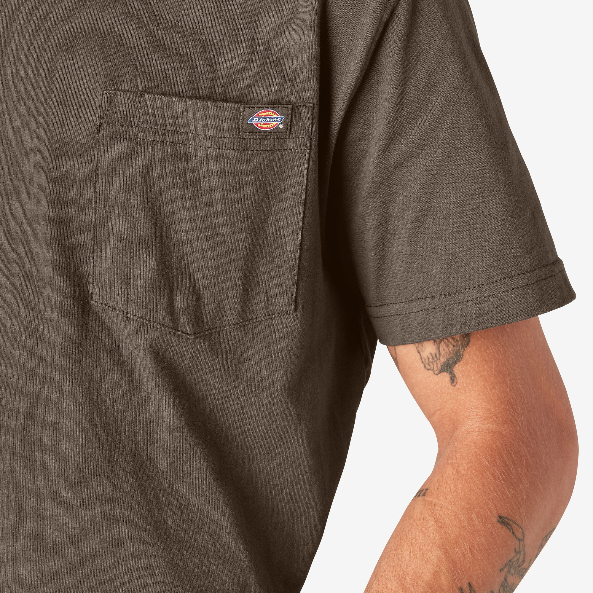 Heavyweight Short Sleeve Pocket T-Shirt