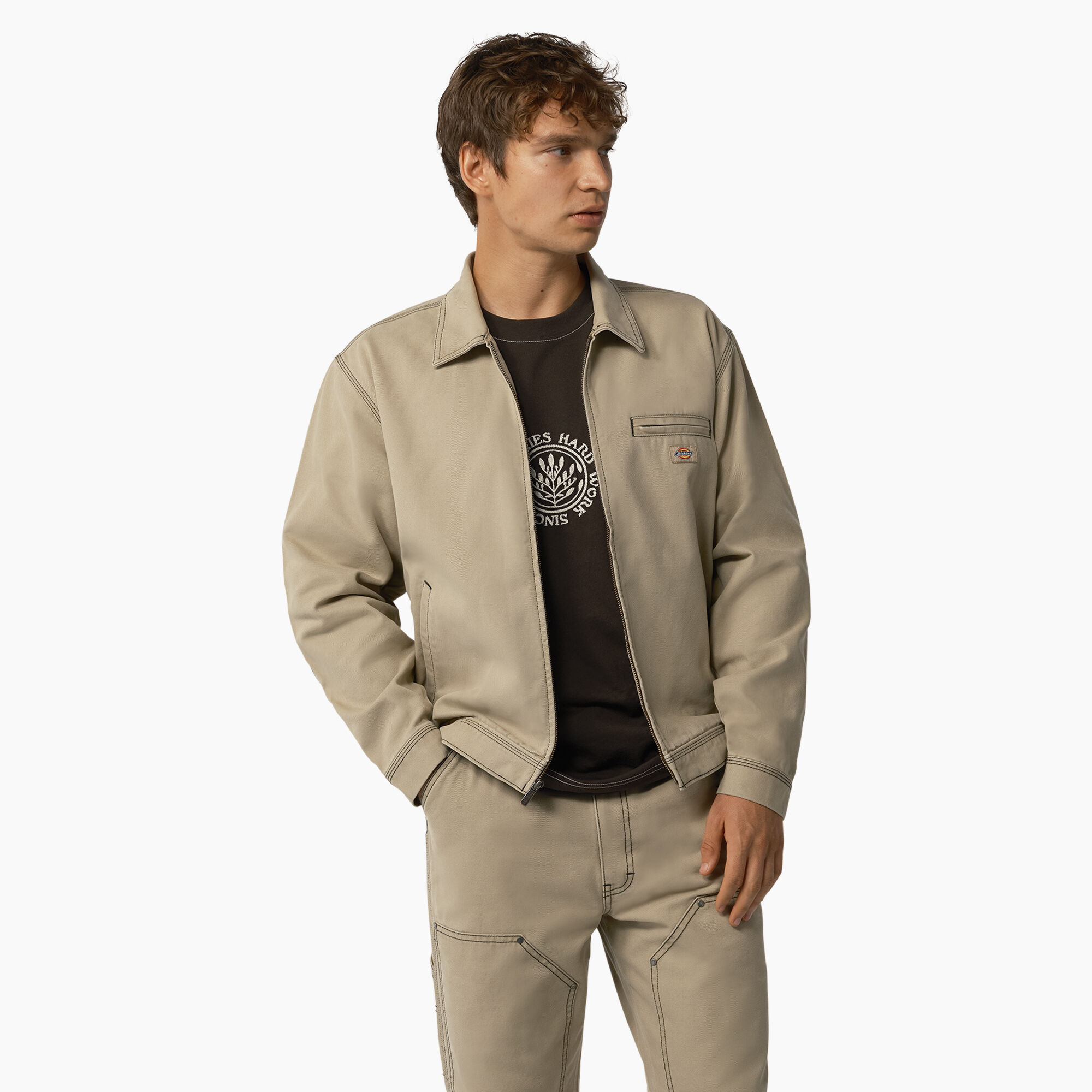 Duck Contrast Stitch Jacket