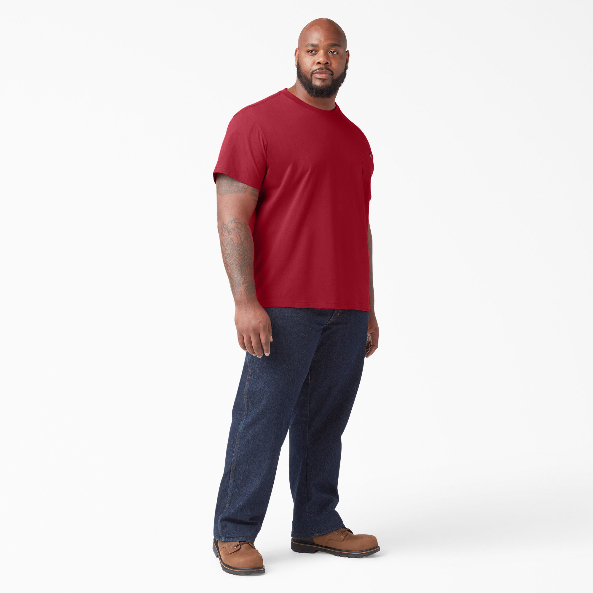 Heavyweight Short Sleeve Pocket T-Shirt