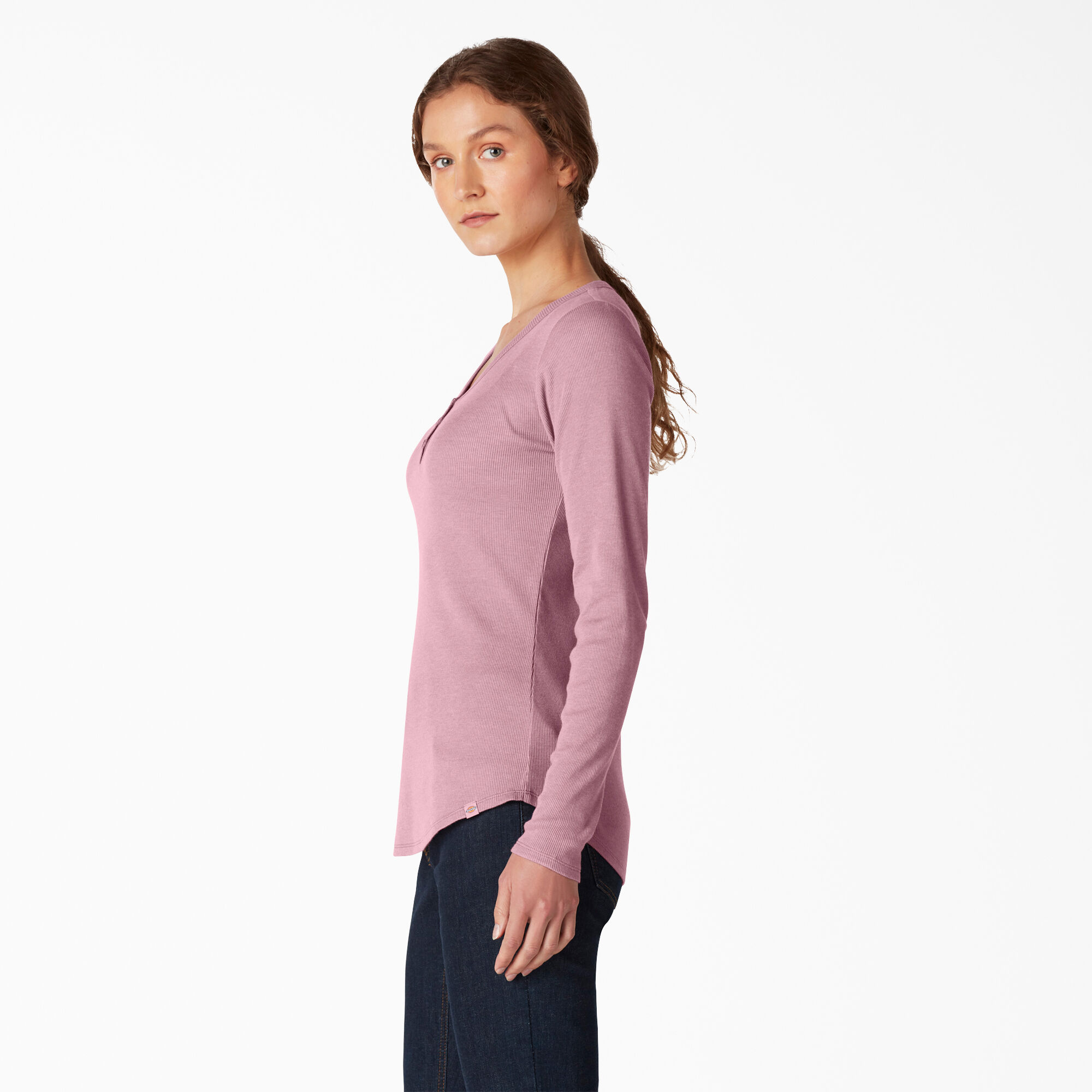 Women's Henley Long Sleeve Shirt