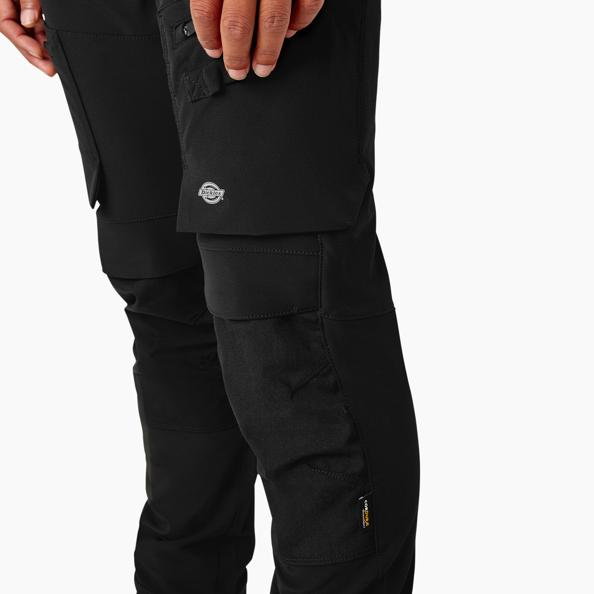 FLEX Slim Fit Double Knee Tapered Pants