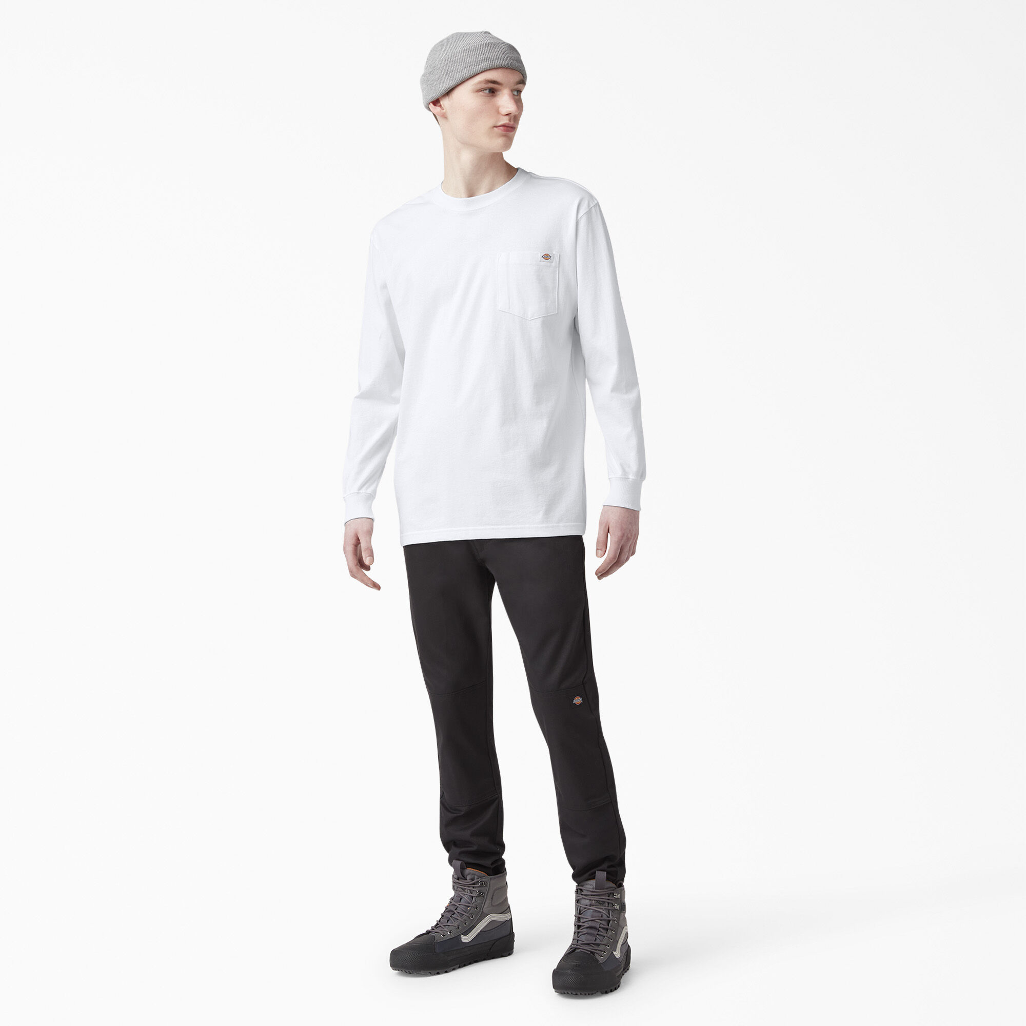 Heavyweight Long Sleeve Pocket T-Shirt