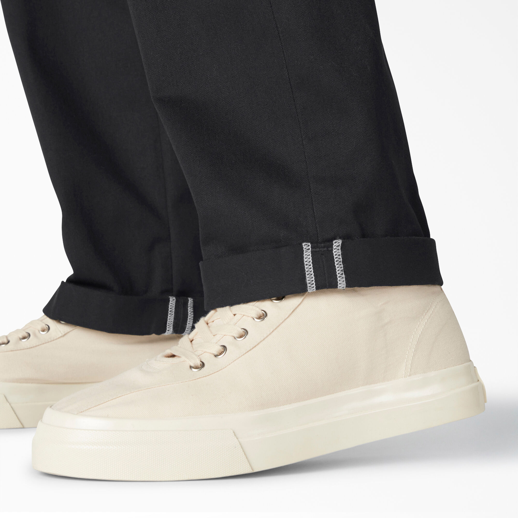 Regular Fit Cuffed Work Pants