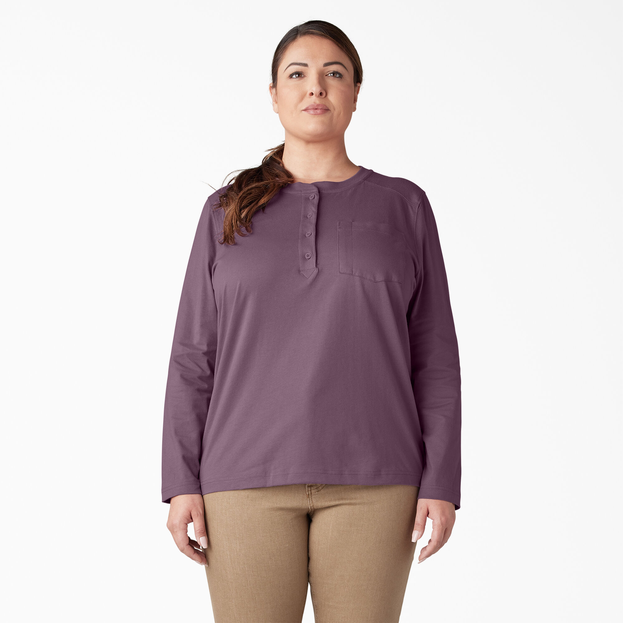 Women's Plus Heavyweight Henley