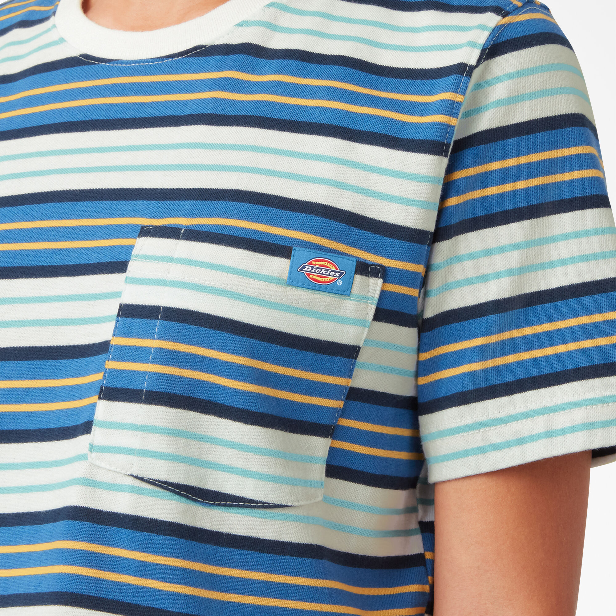 Women’s Striped Cropped T-Shirt