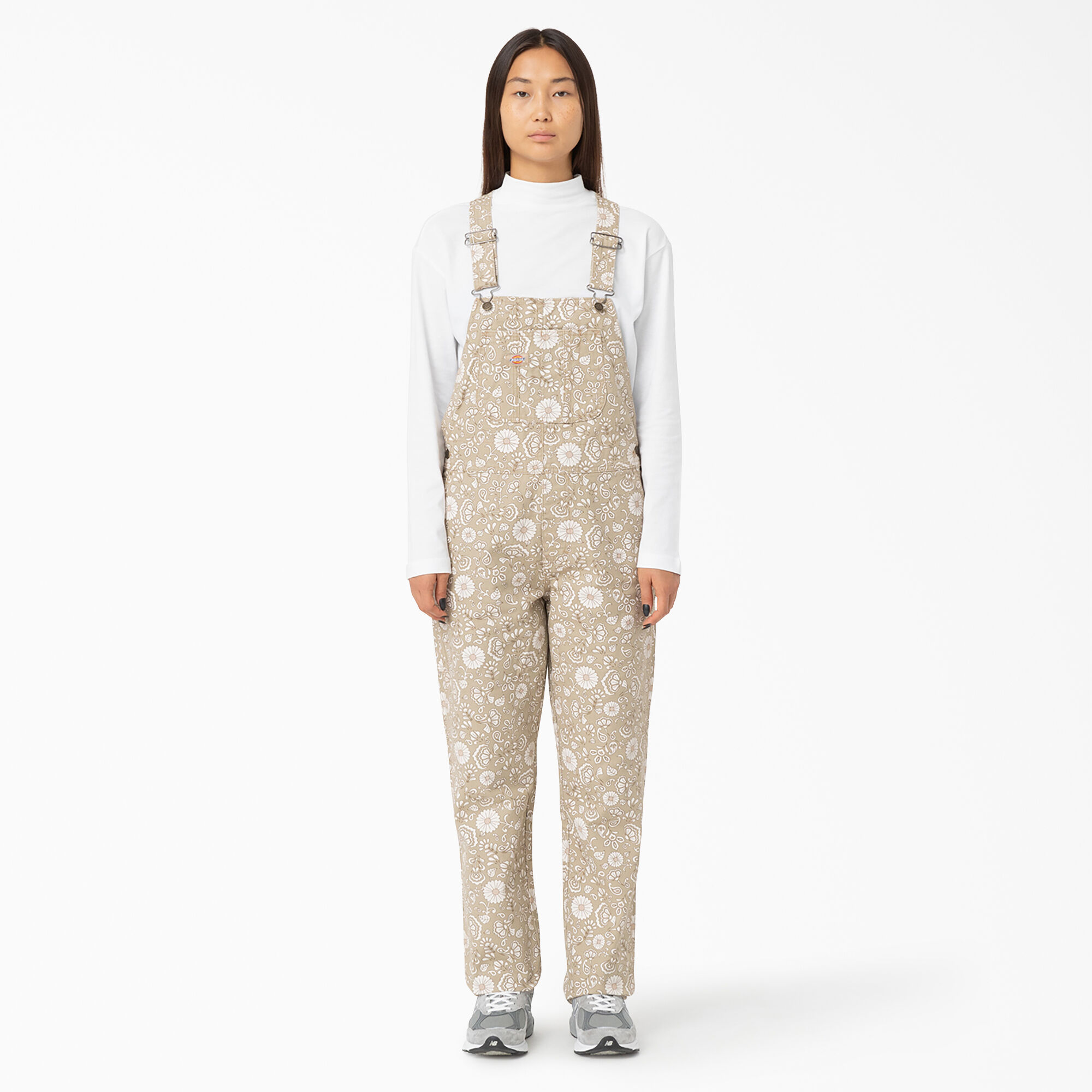 Women's Ellis Floral Duck Canvas Overalls
