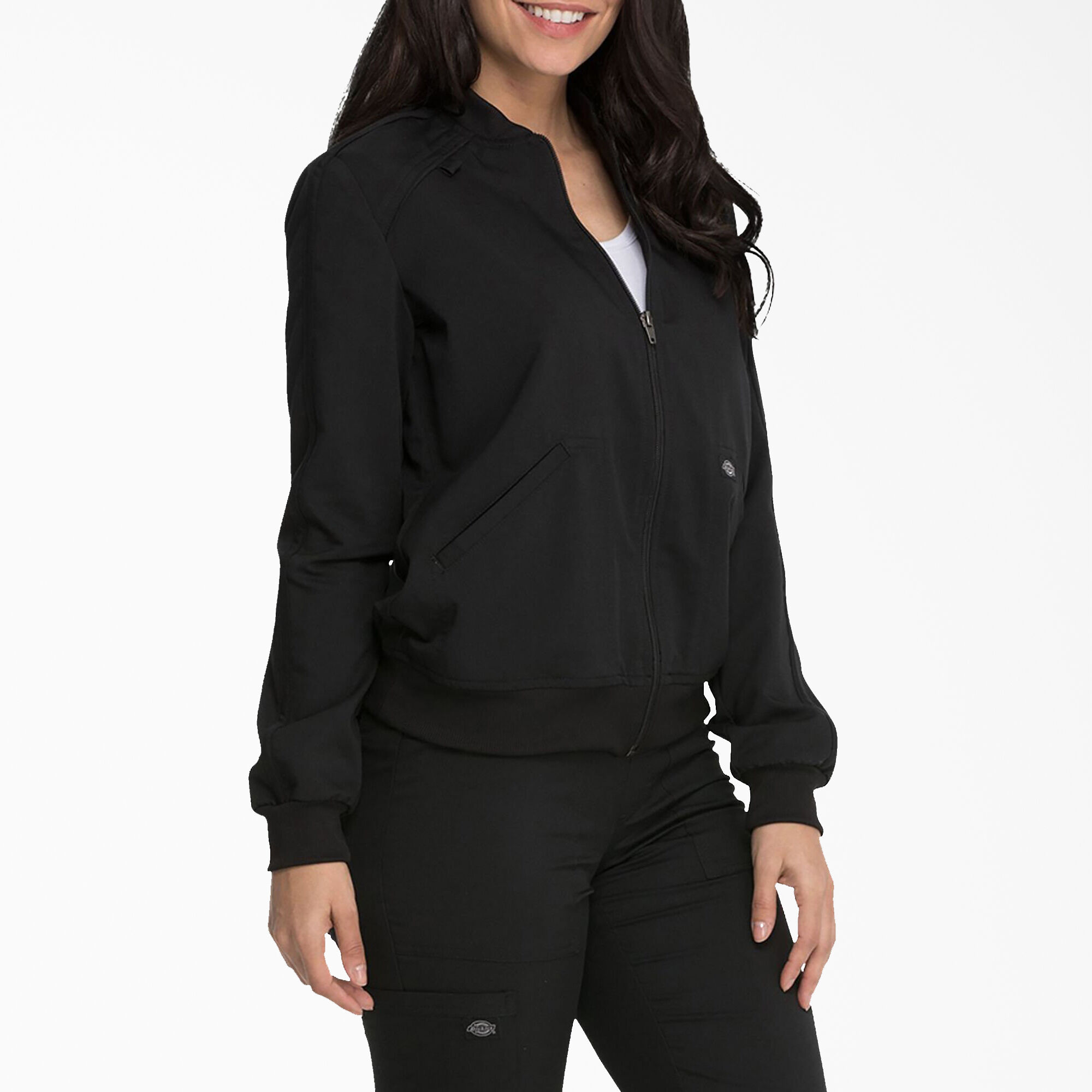 Women's Balance Zip Front Scrub Jacket