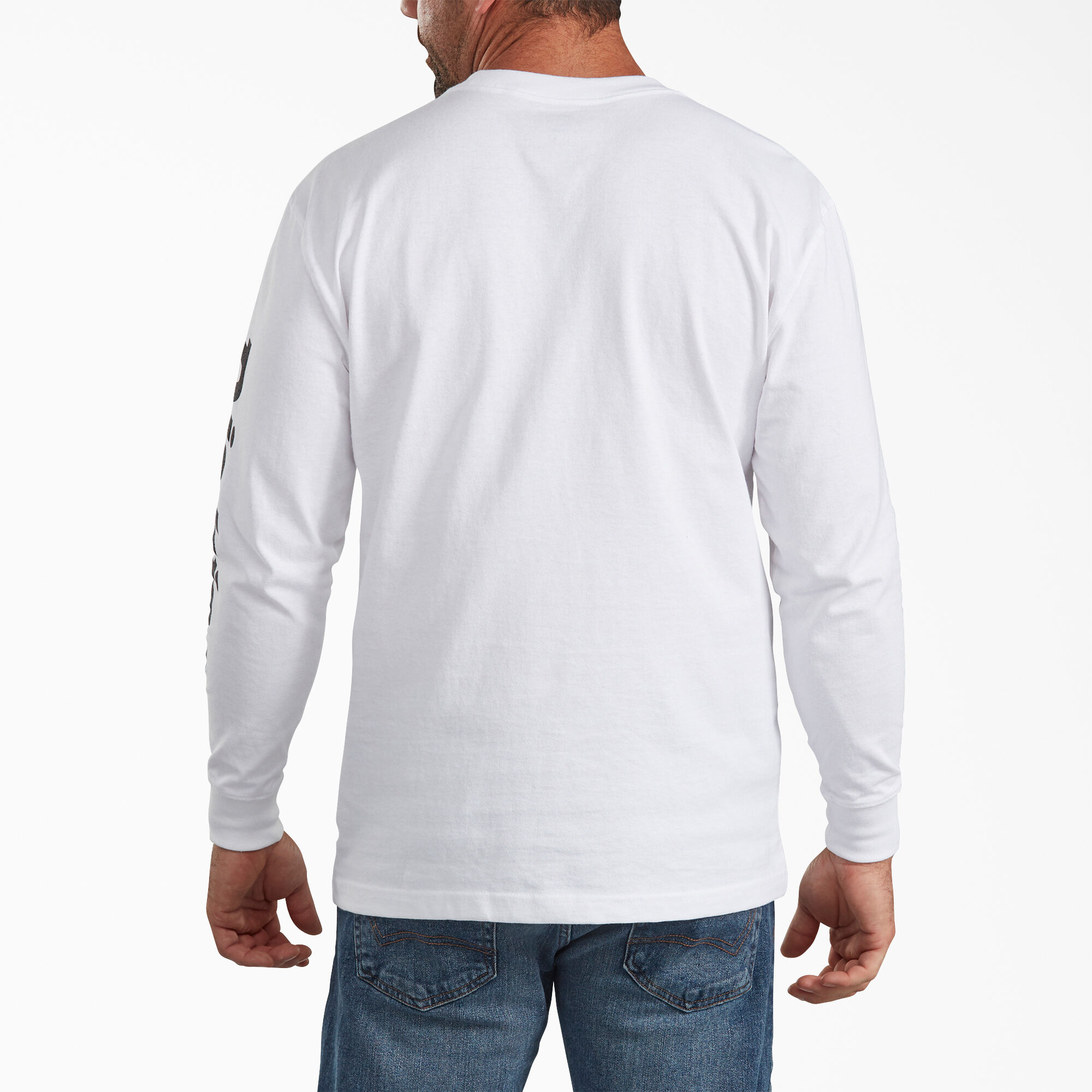 Long-Sleeve Graphic T-Shirt, White