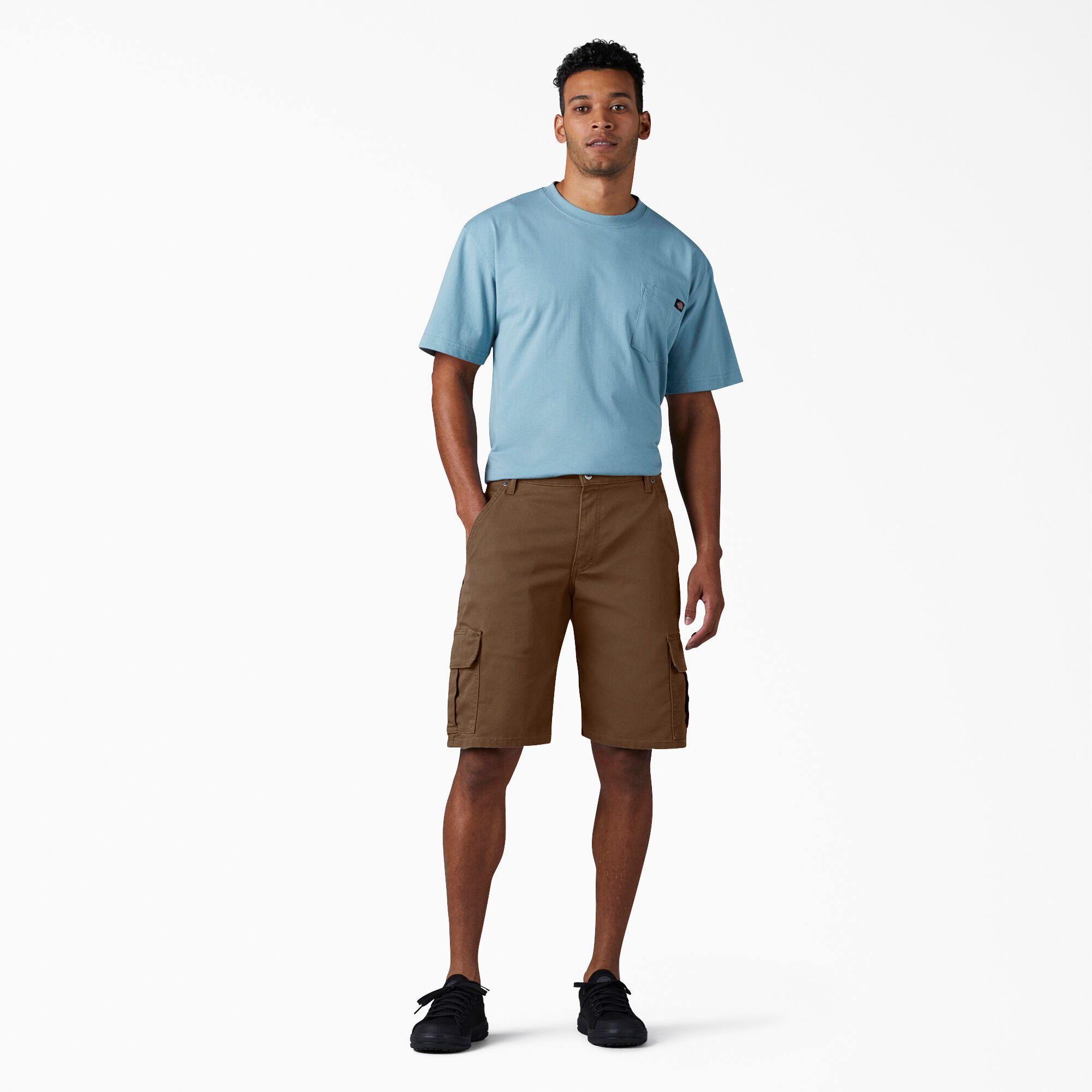 FLEX Relaxed Fit Duck Cargo Shorts, 11