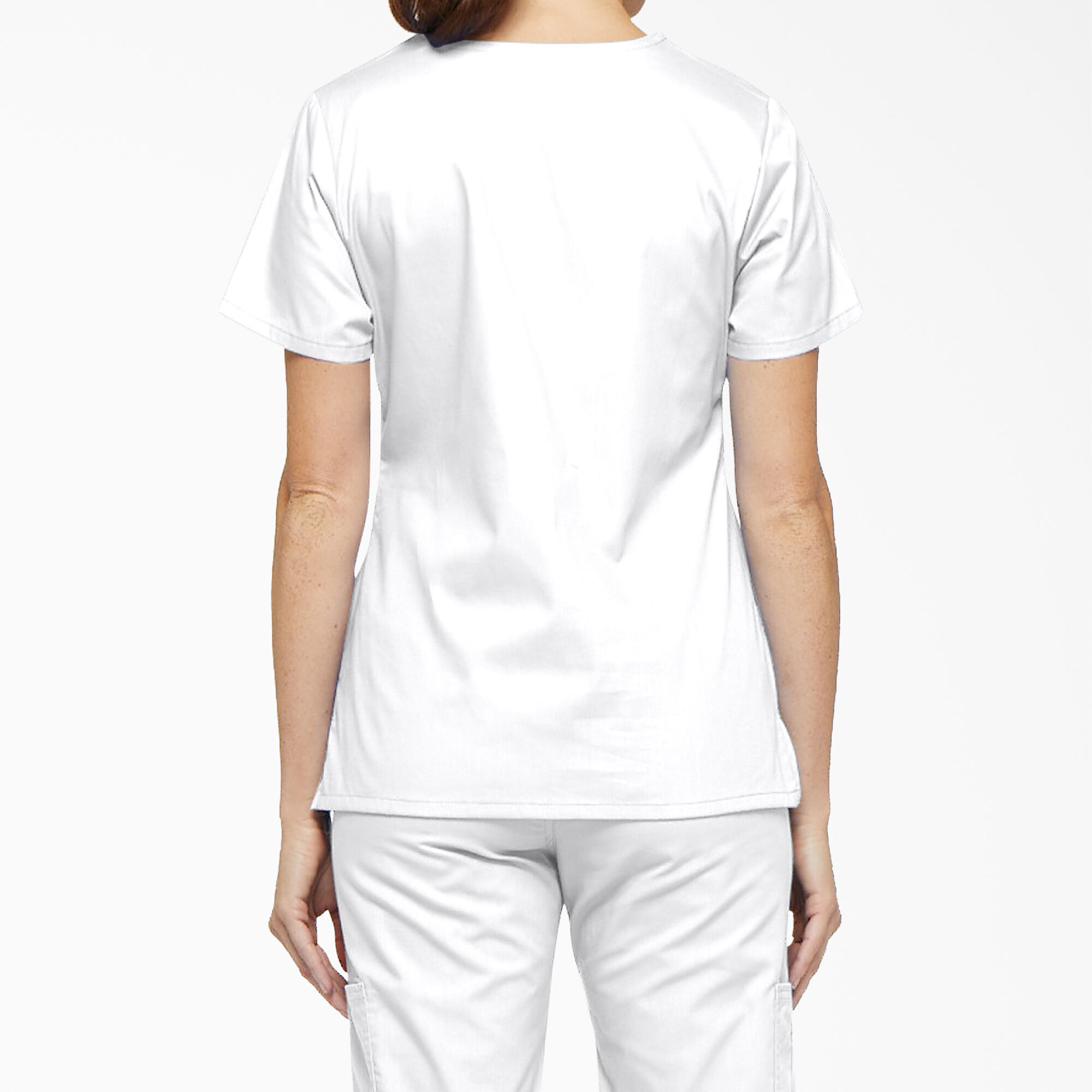 Women's EDS Signature Mock Wrap Scrub Top