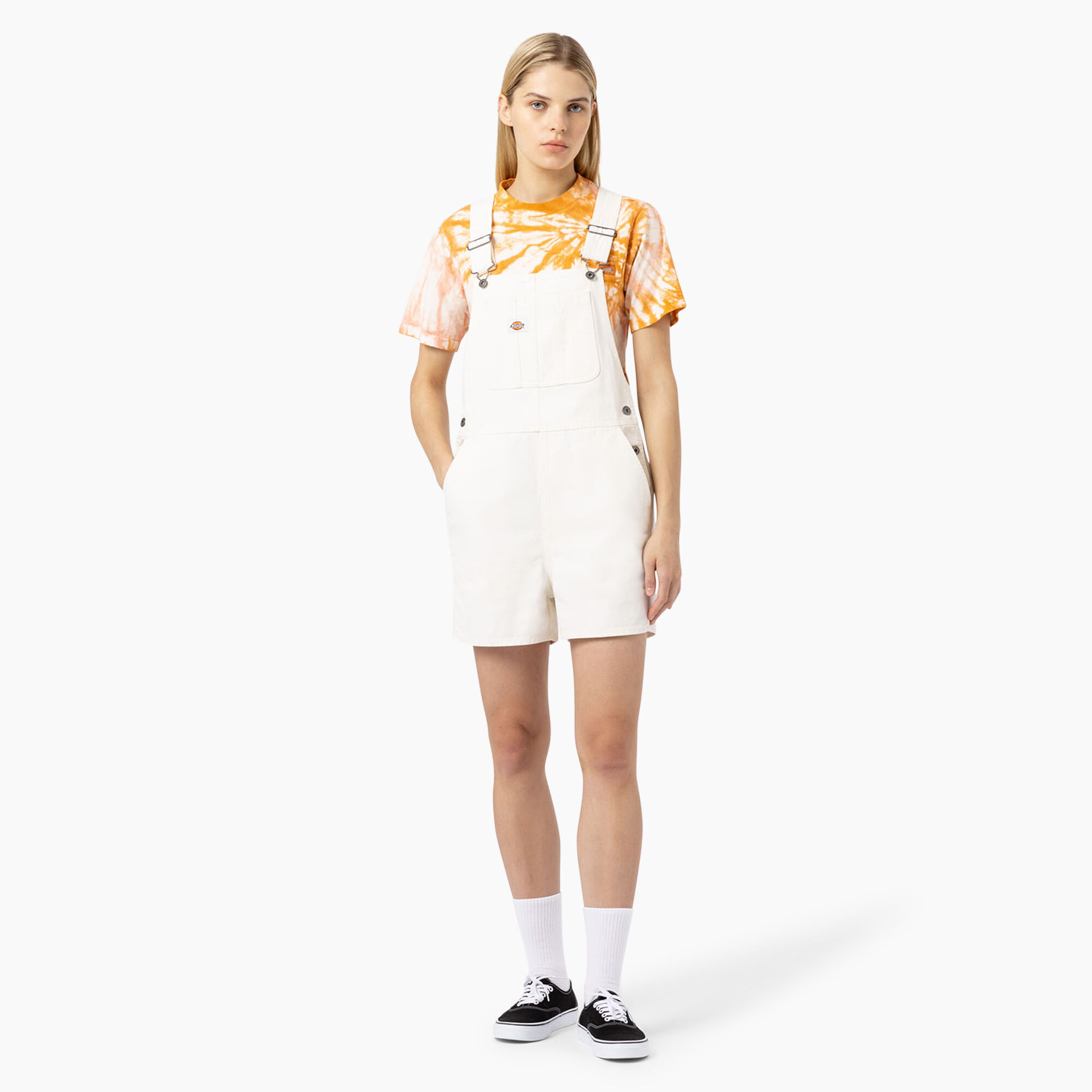 Women's Relaxed Fit Duck Bib Shortalls