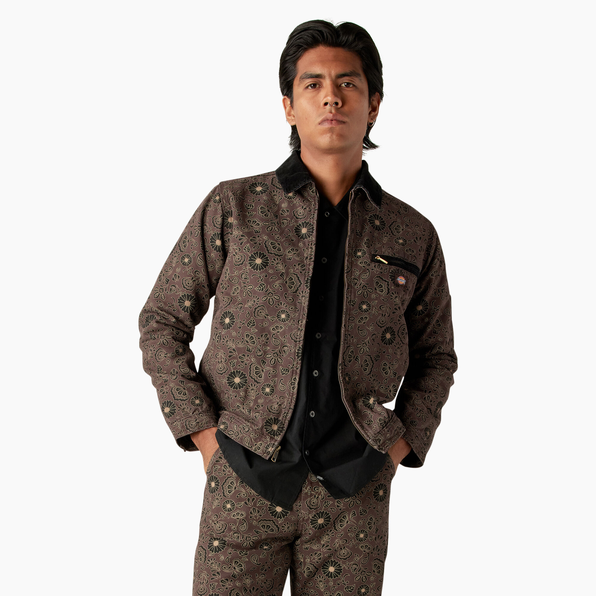 Ellis Floral Print Duck Canvas Jacket