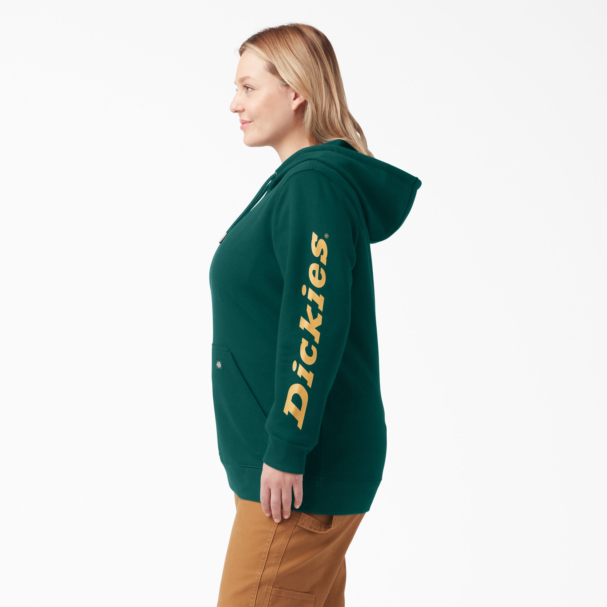 Women's Plus Heavyweight Logo Sleeve Pullover