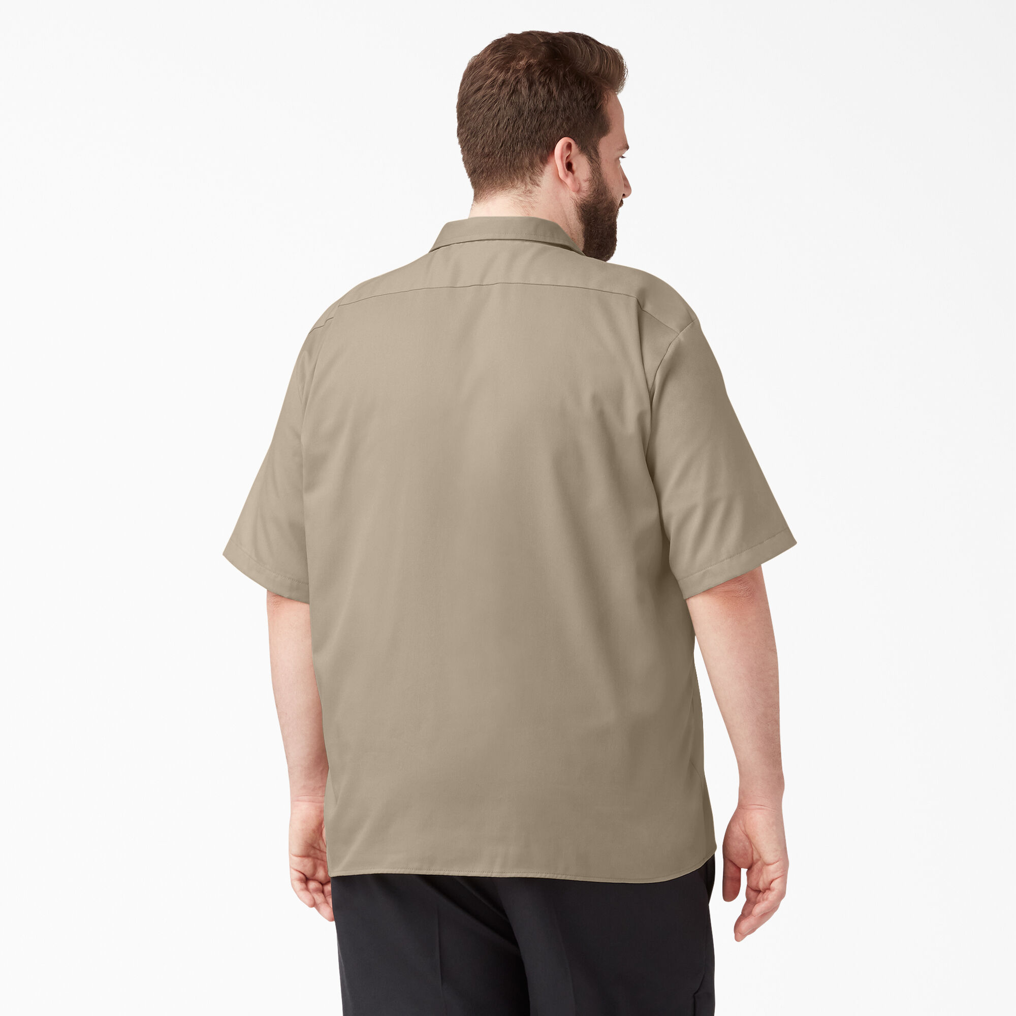 Relaxed Fit Short Sleeve Work Shirt