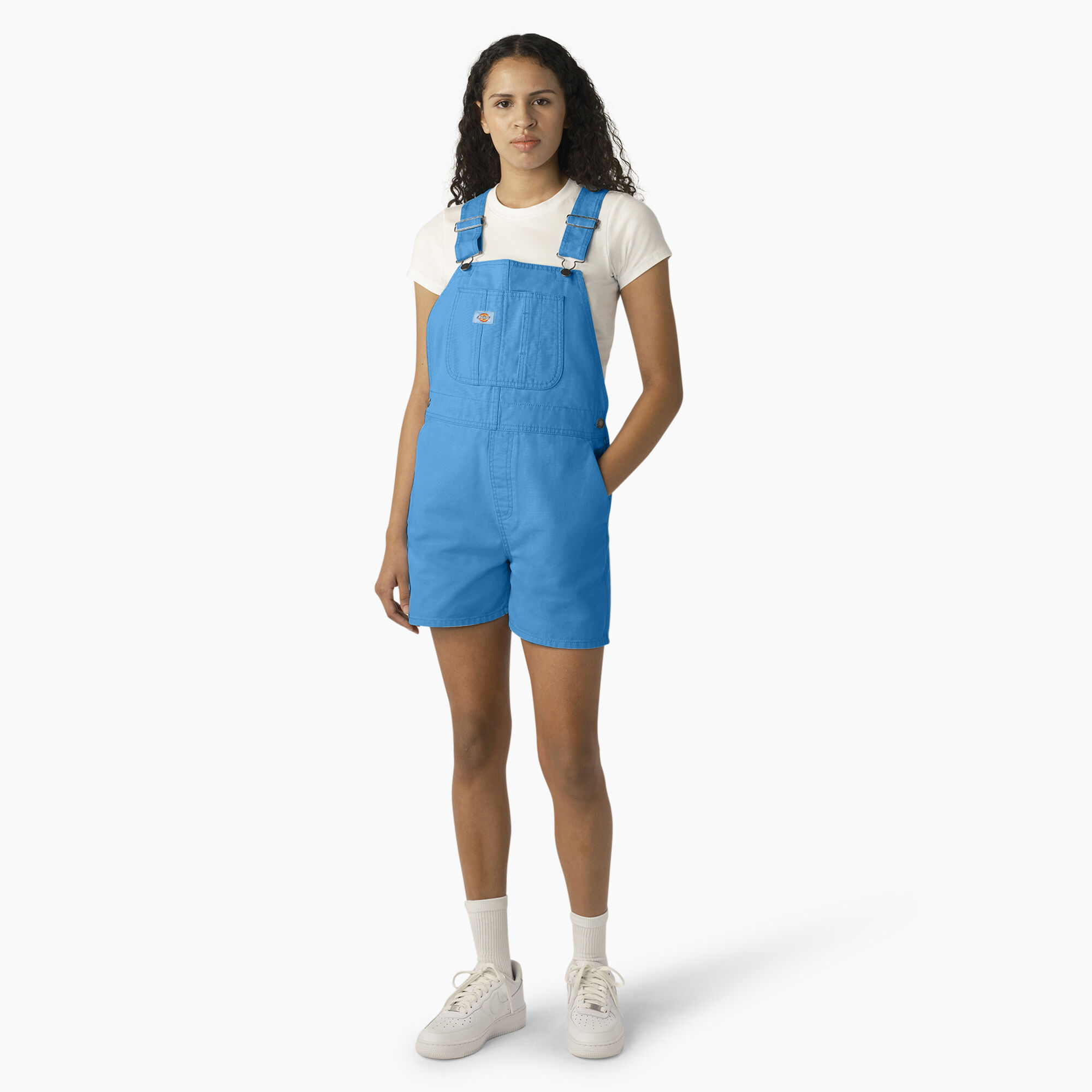 Women's Relaxed Fit Duck Bib Shortalls