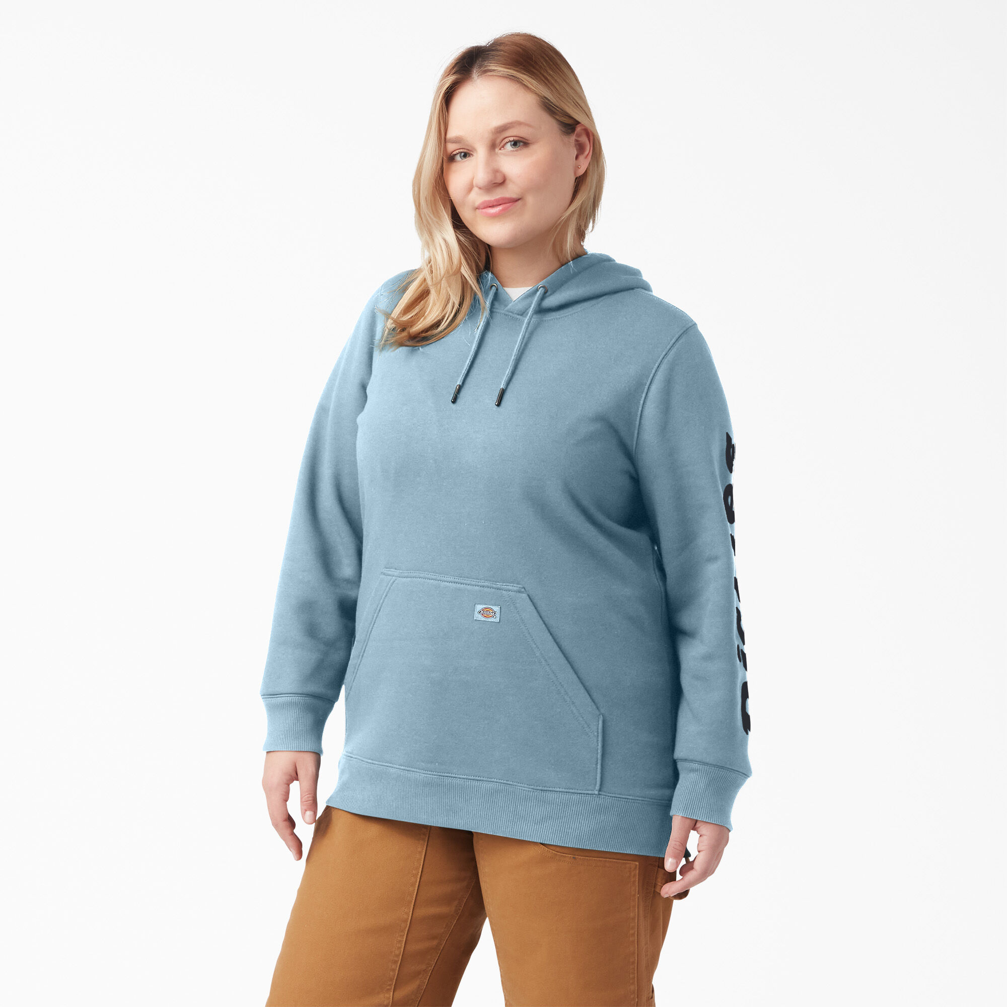 Women's Plus Heavyweight Logo Sleeve Pullover