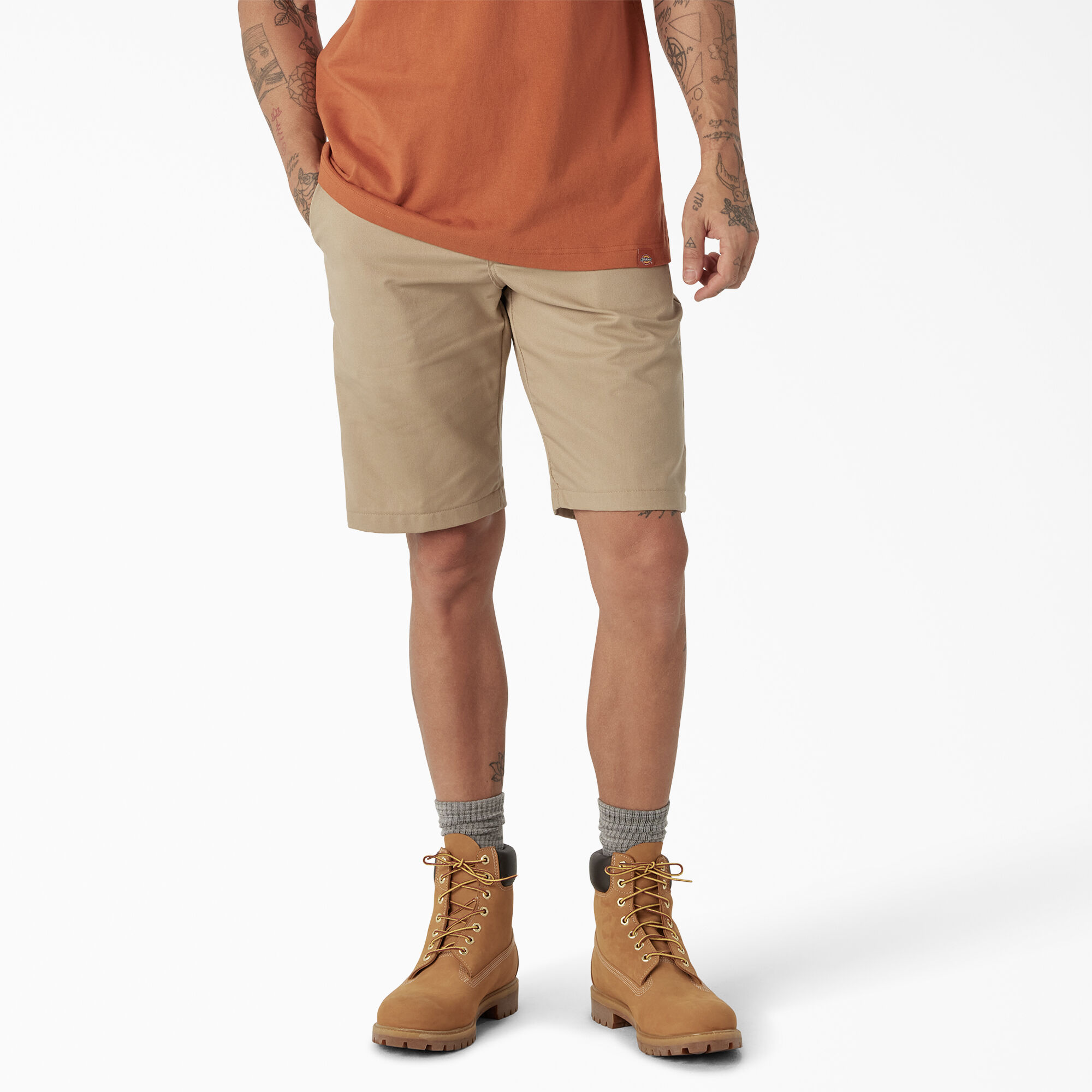 FLEX Cooling Active Waist Regular Fit Shorts, 11