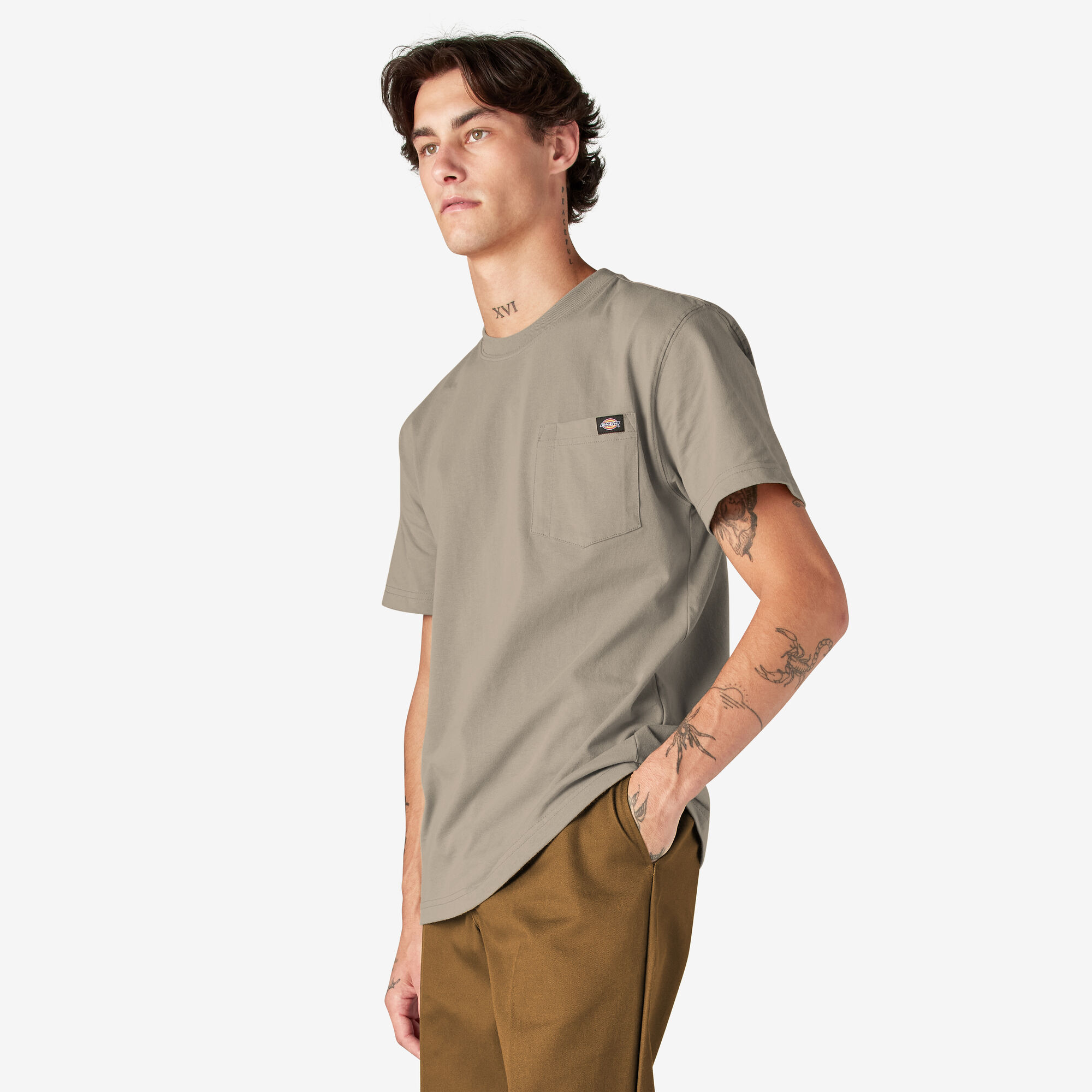 Heavyweight Short Sleeve Pocket T-Shirt