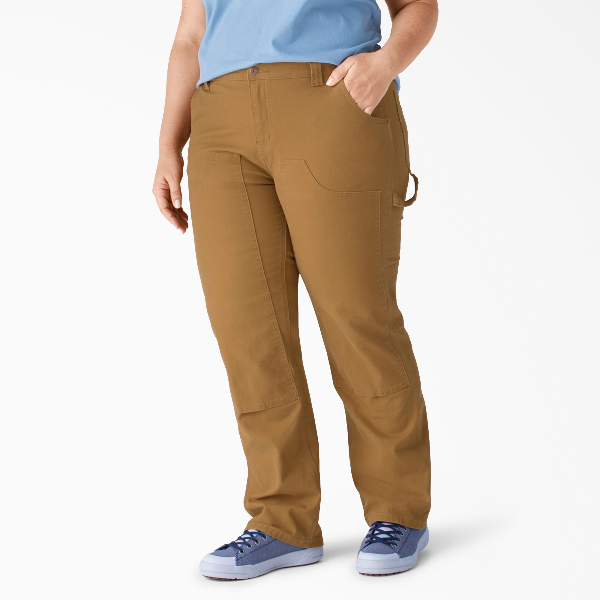 Women's Plus FLEX Relaxed Fit Duck Carpenter Pants