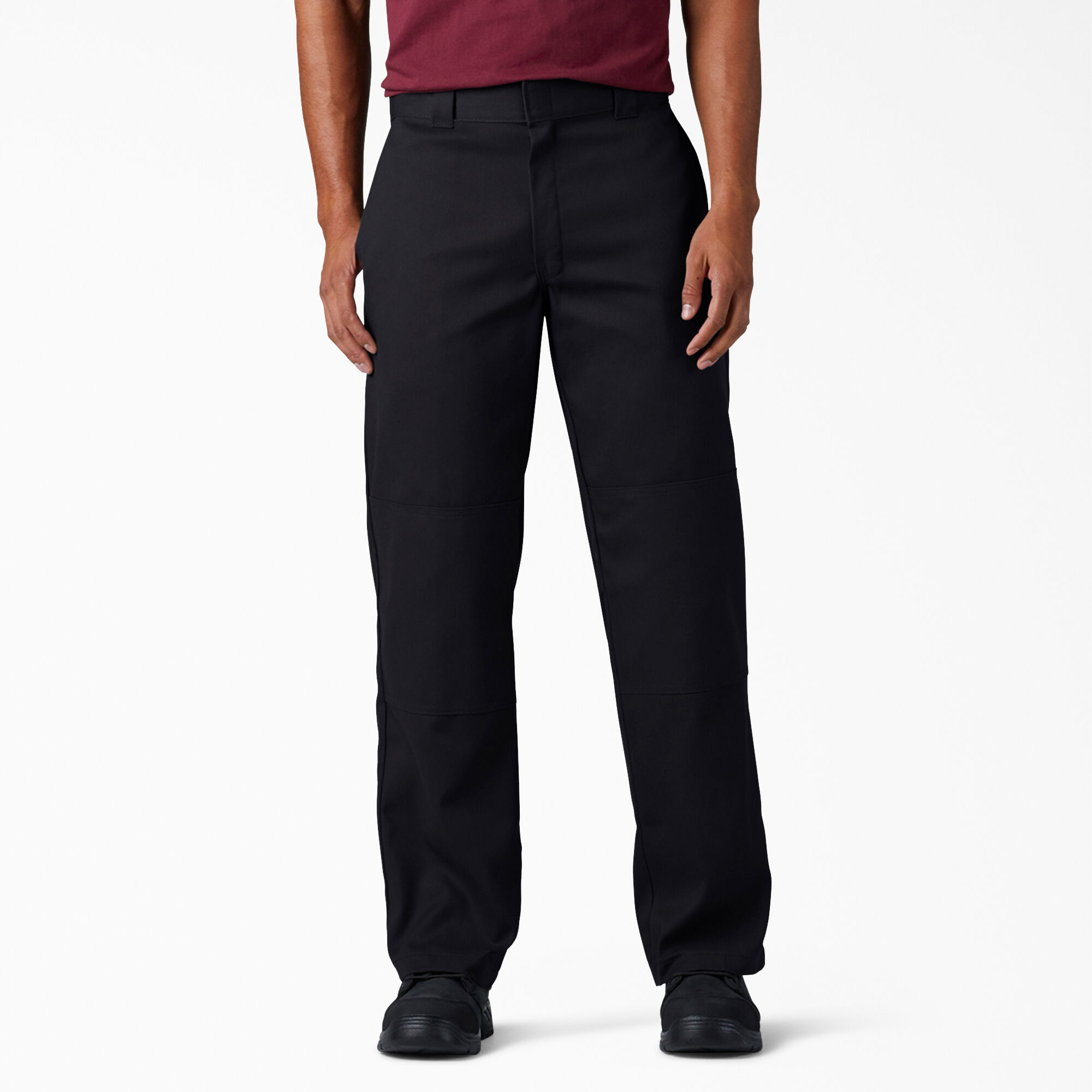 Loose Fit Double Knee Work Pants