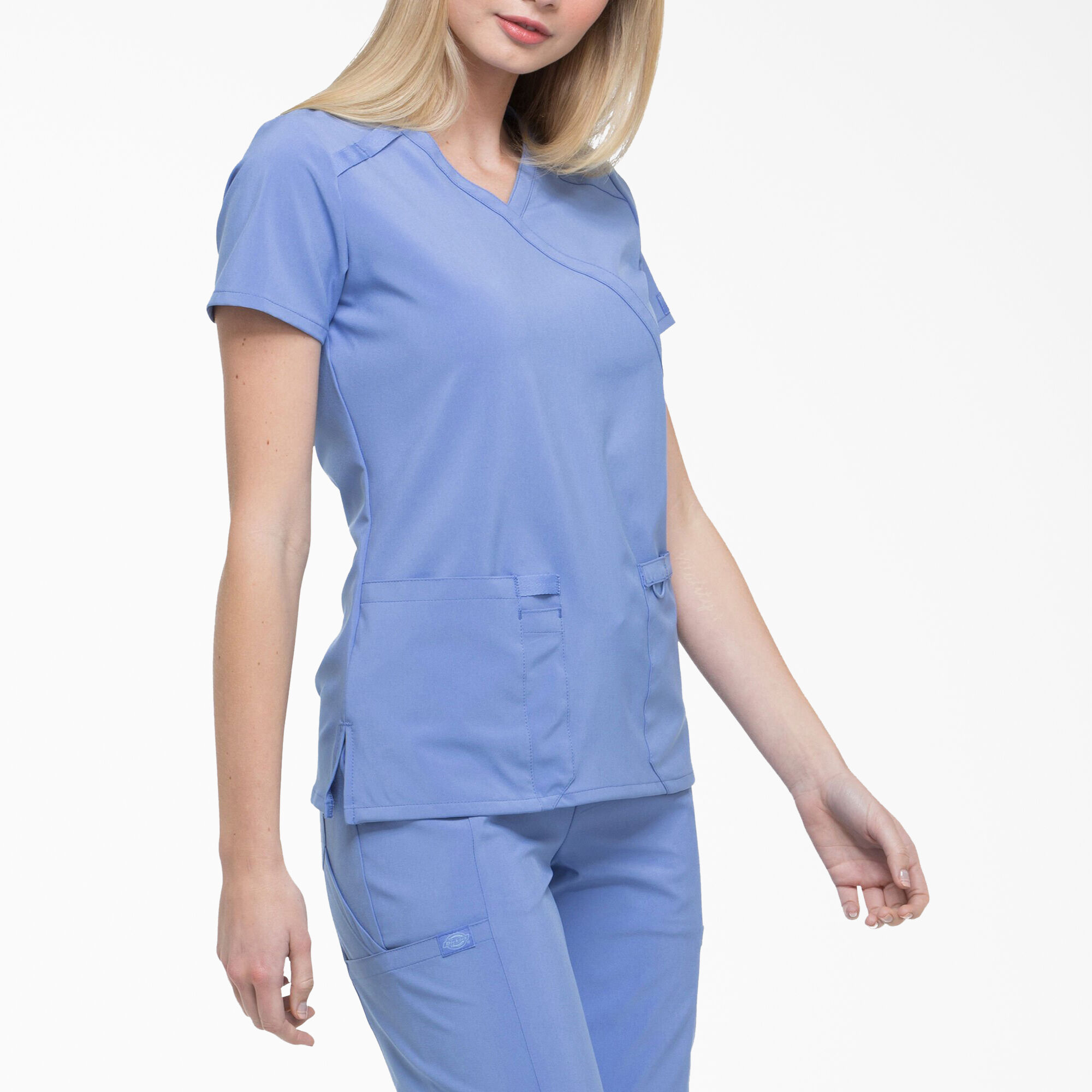 Women's EDS Essentials Mock Wrap Scrub Top